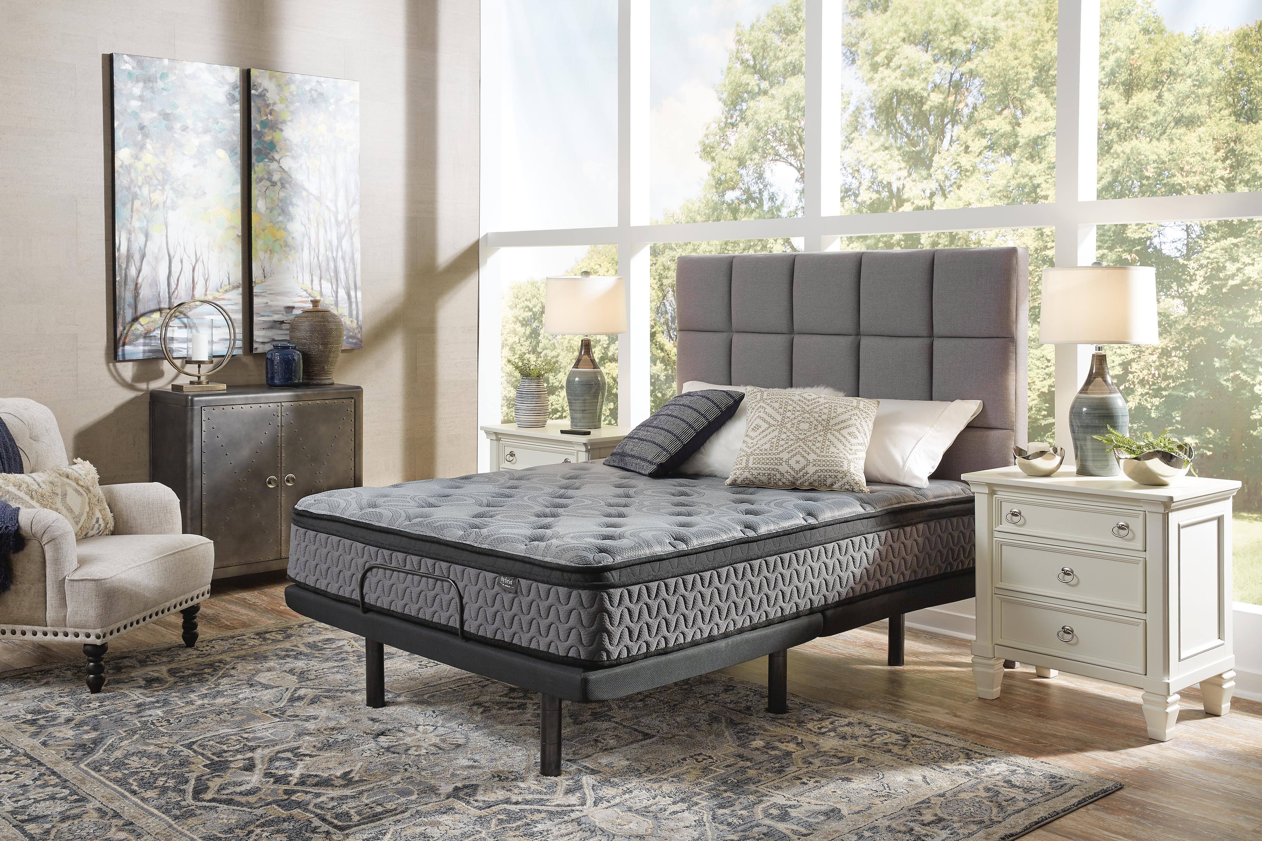 Dar Furniture - Ashley Furniture - Augusta2 Twin Mattress - Twin / Gray - M52511
