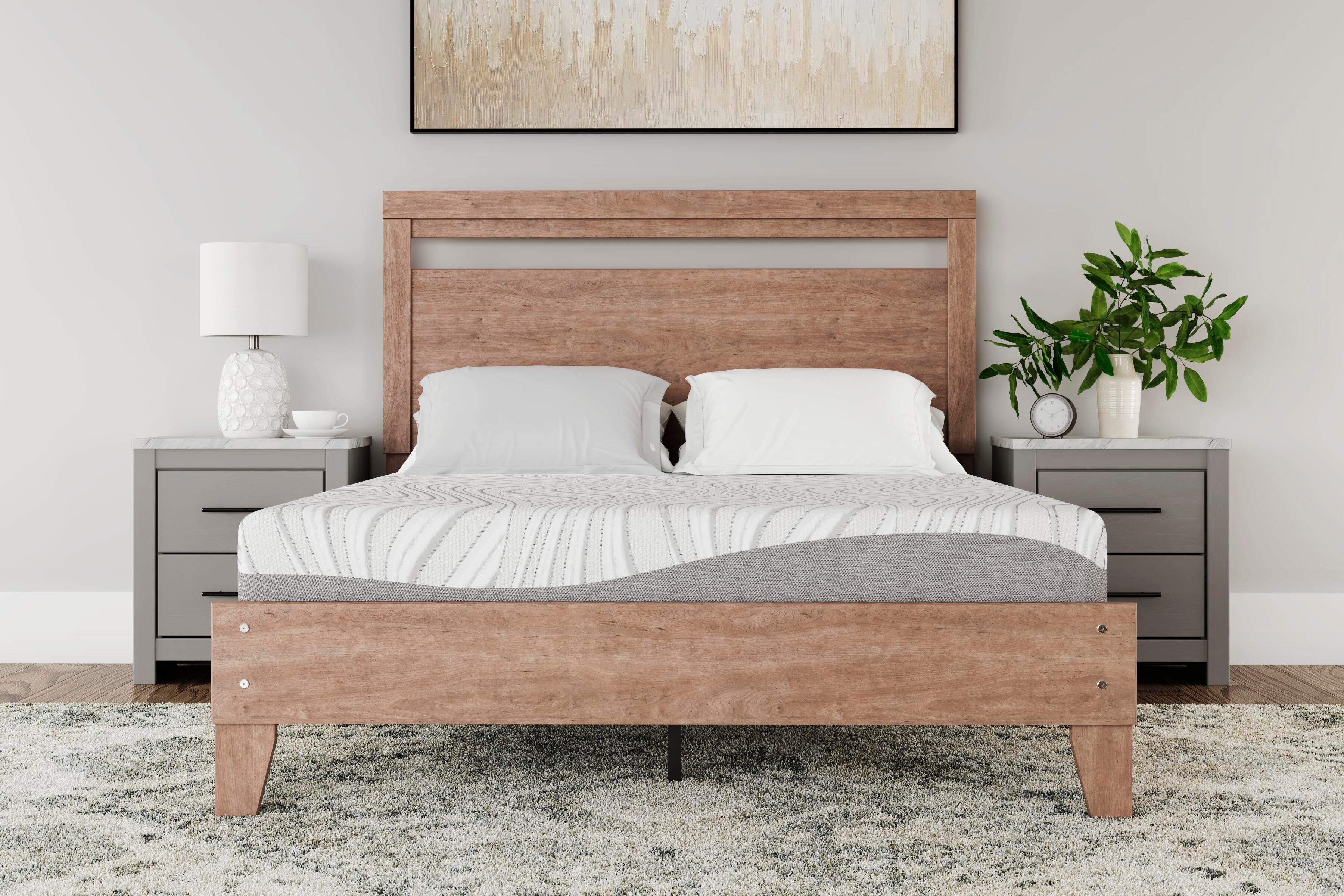 Dar Furniture - Ashley Furniture - 8 Inch Memory Foam California King Mattress - California King / White - M59151