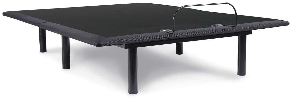 Dar Furniture - Ashley Furniture - Head Up Only Foundation King Adjustable Head Base - King Adjustable Head Base / Charcoal Gray - M5X142