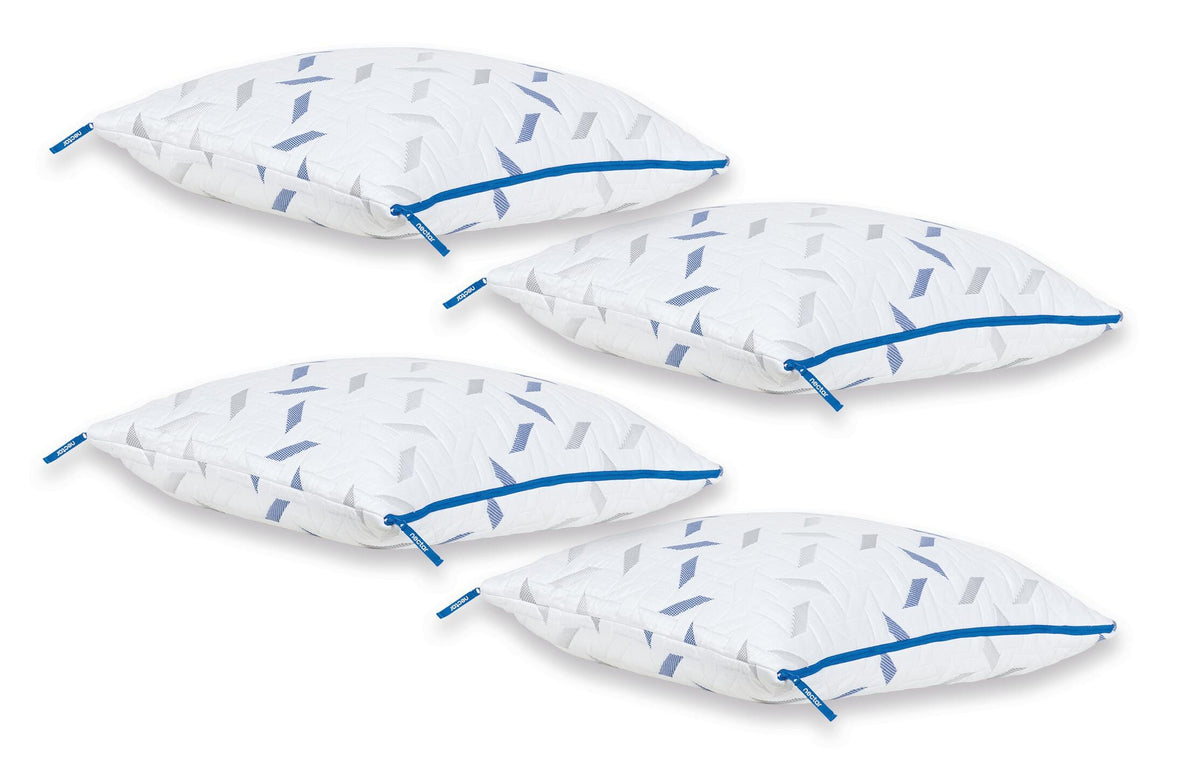 Dar Furniture - Ashley Furniture - Nectar Classic Pillow (Set of 4) - Queen/King Pillow (4/CS) / White - M88802