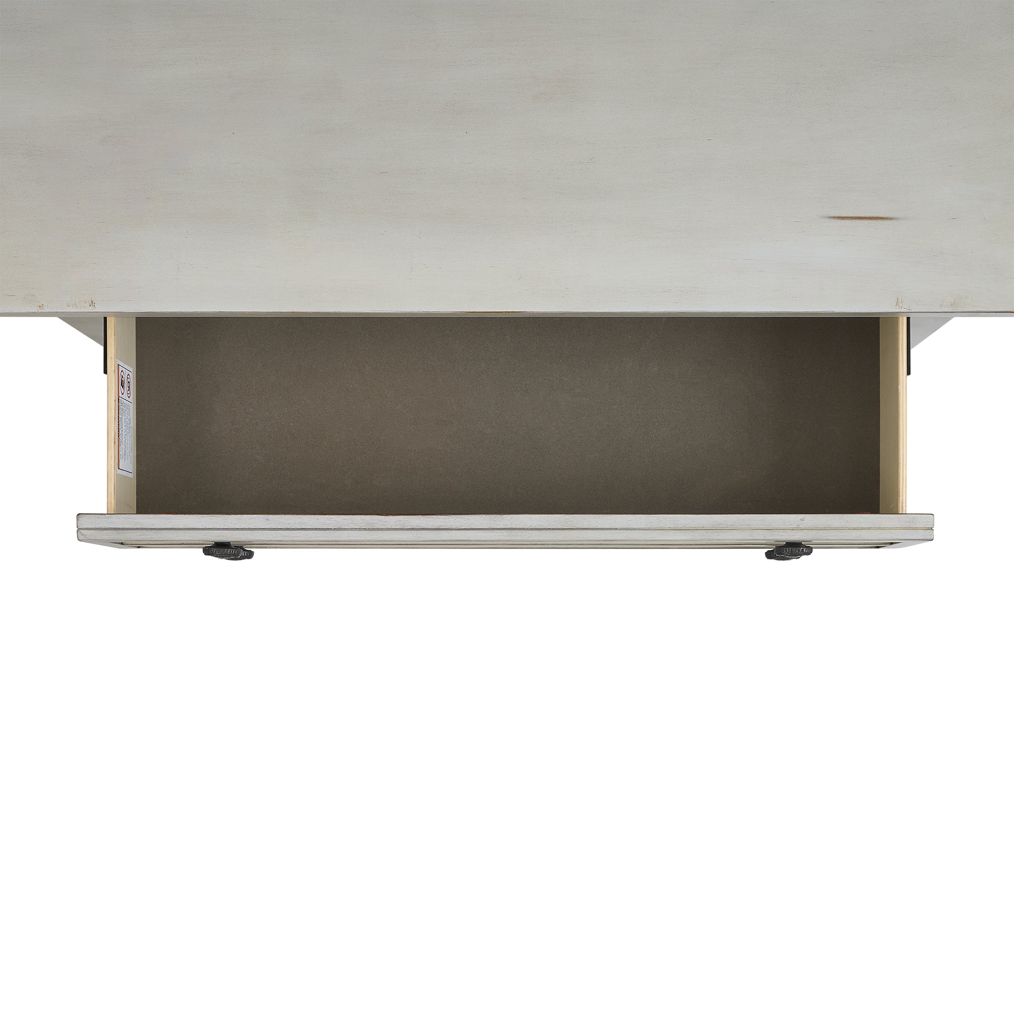 McCoy 2-Drawer Nightstand with USB in Antique White