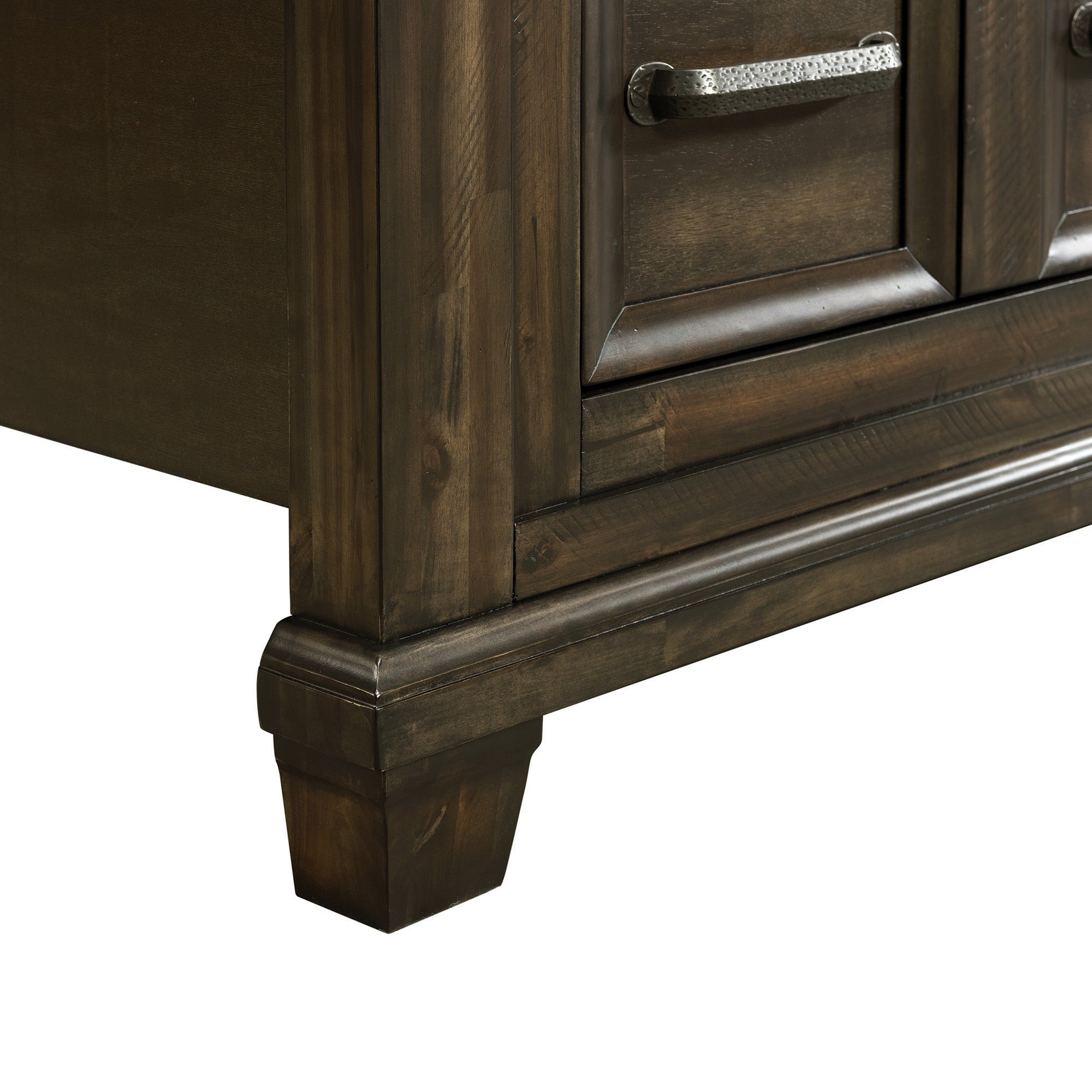McCoy King Storage Bed in Charcoal