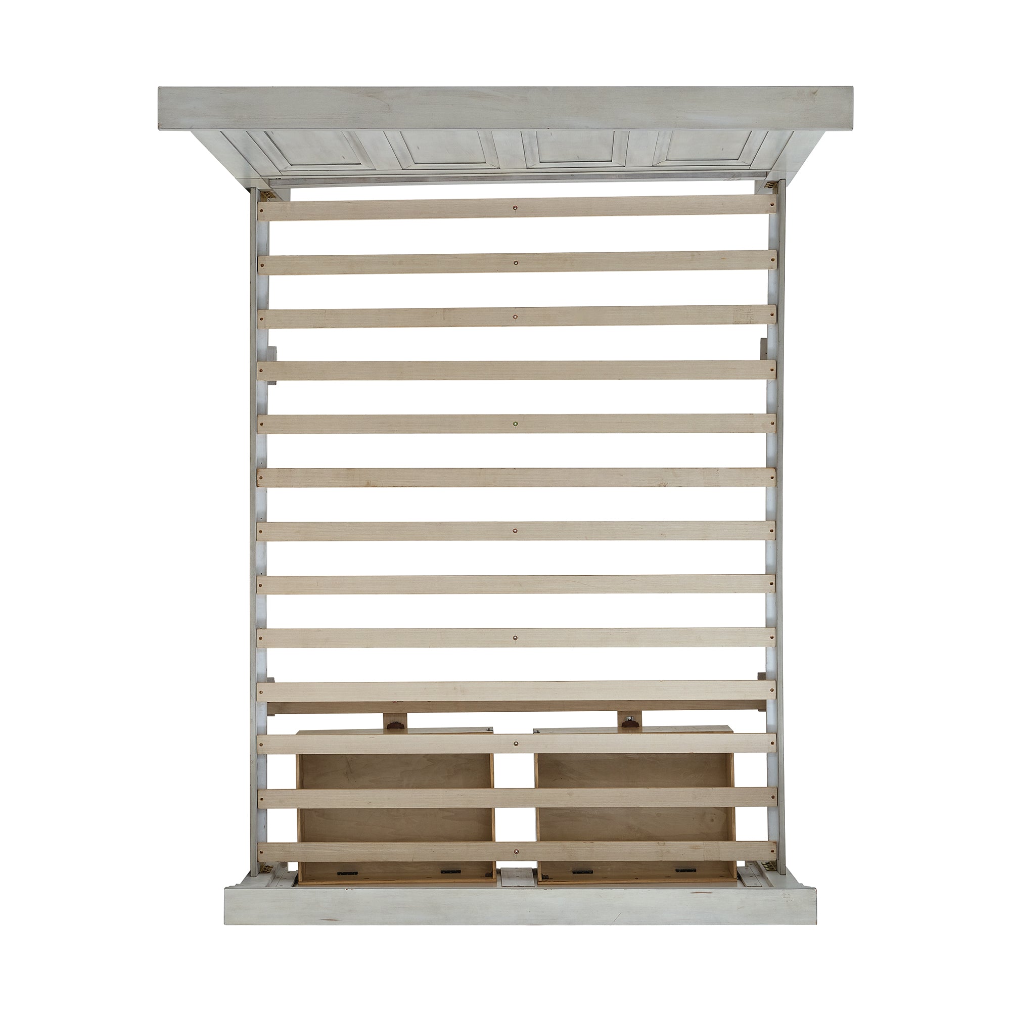 McCoy Queen Storage Bed in Antique White