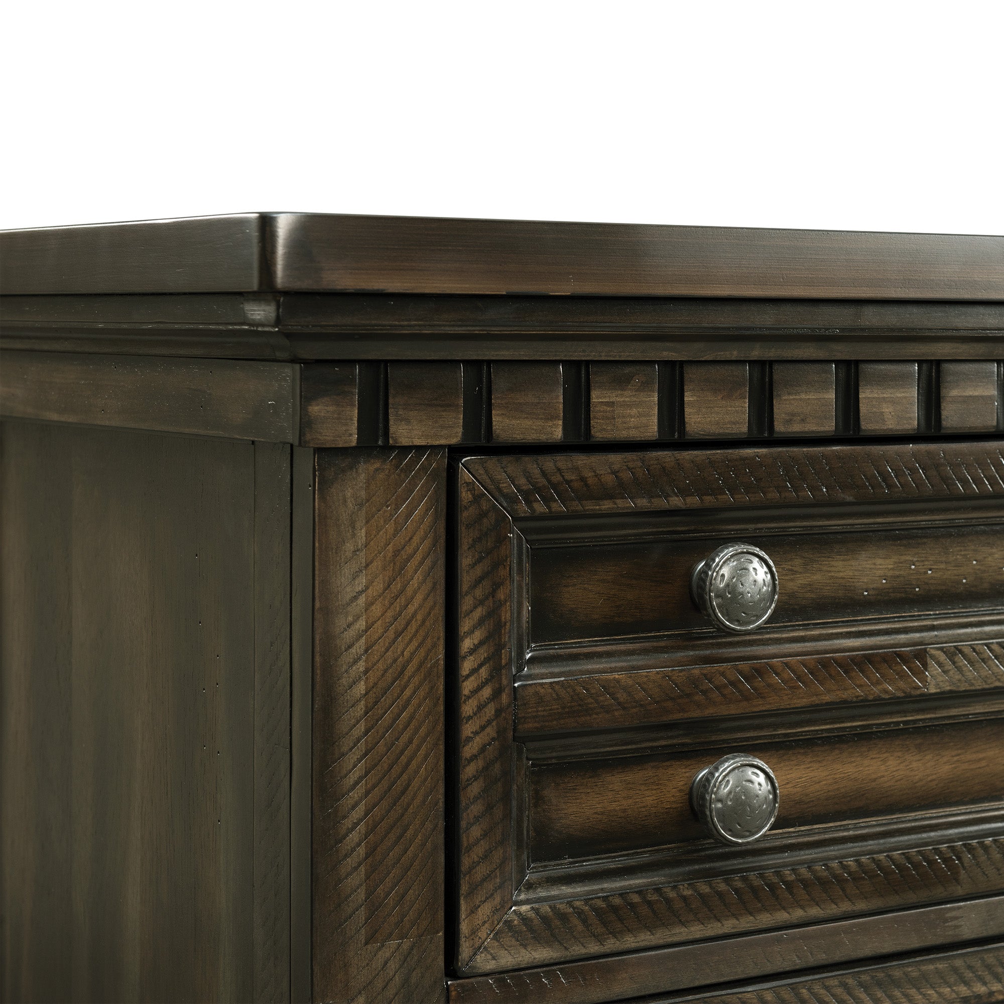 McCoy 7-Drawer Dresser in Charcoal