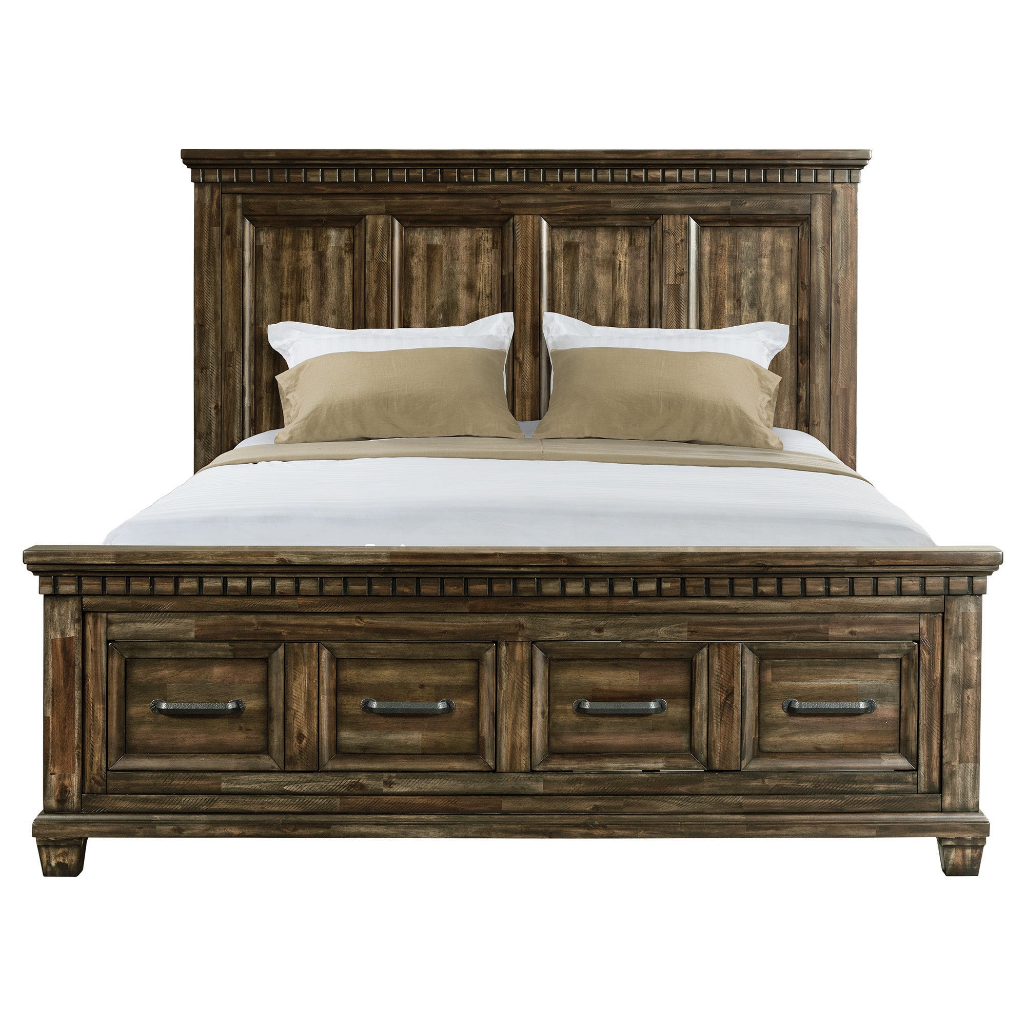 McCoy King Storage Bed in Charcoal