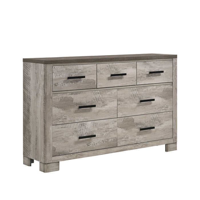 Millers Cove Dresser Two-Tone Grey (Sturdy)