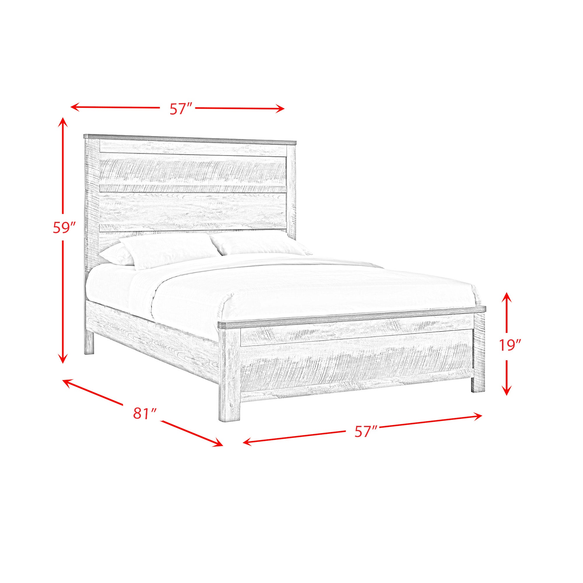 Millers Cove Full Panel Bed