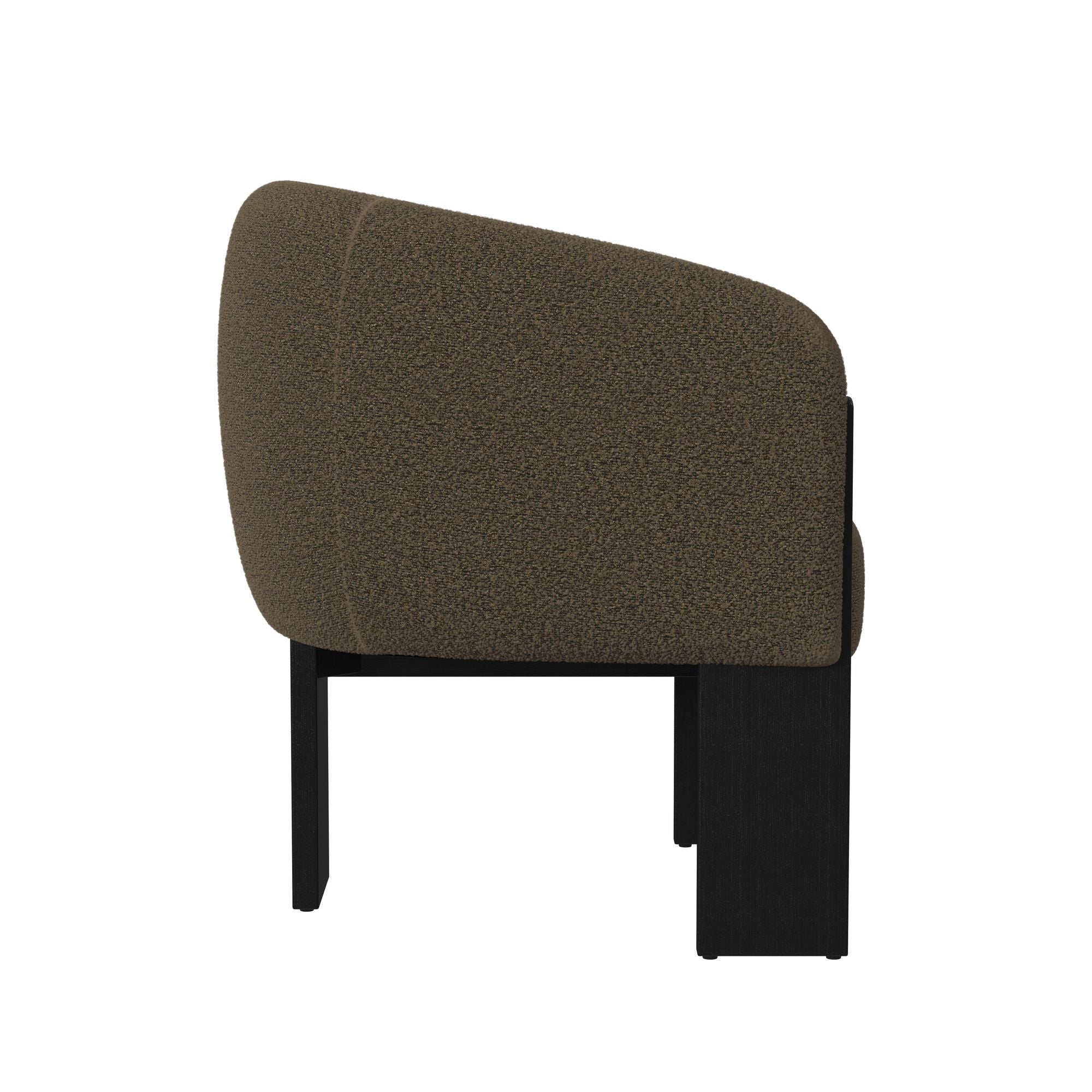 Modern Chair in Joy Cocoa