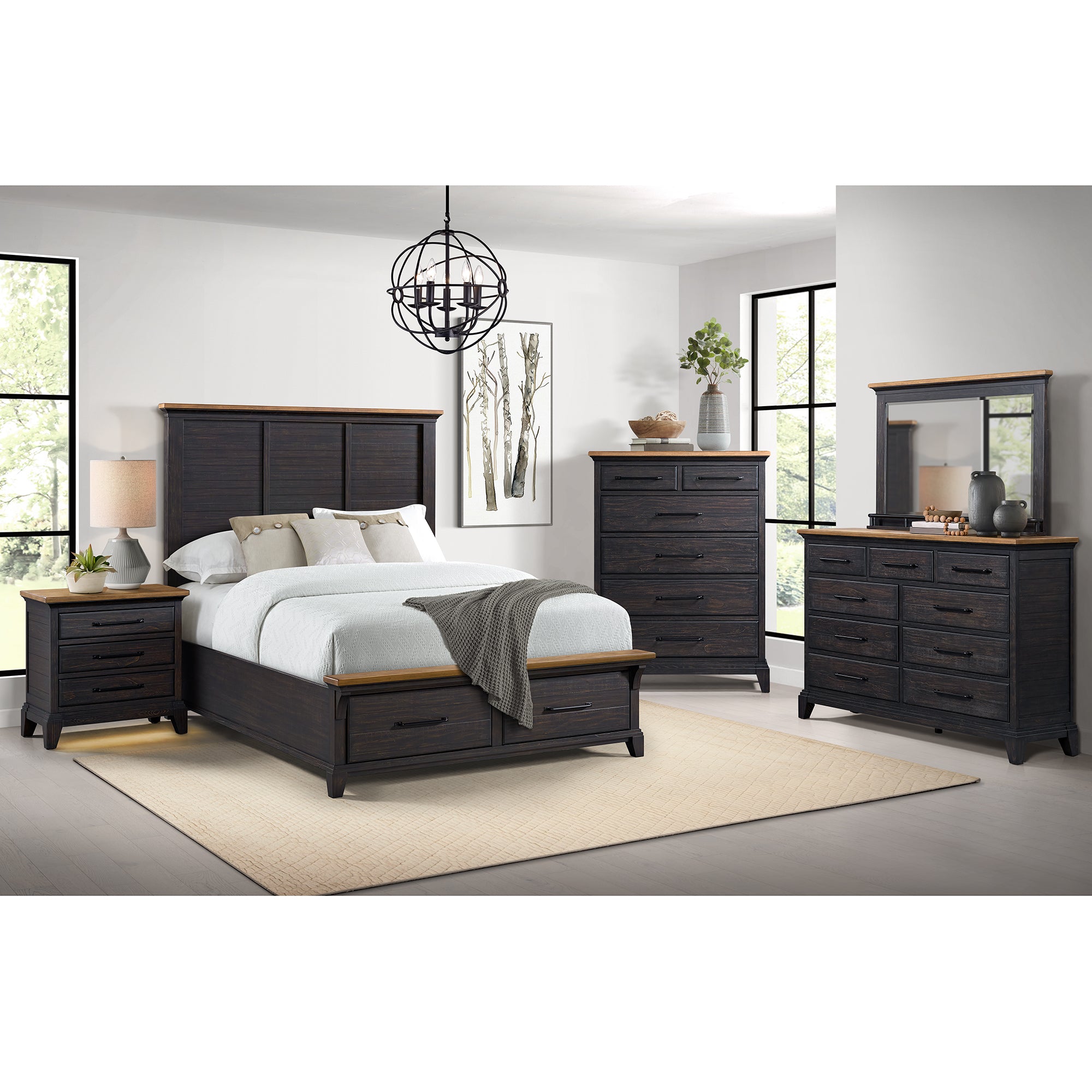 Montrose Chest in Espresso & Brown – SKU B-16670-5-CH | Elements