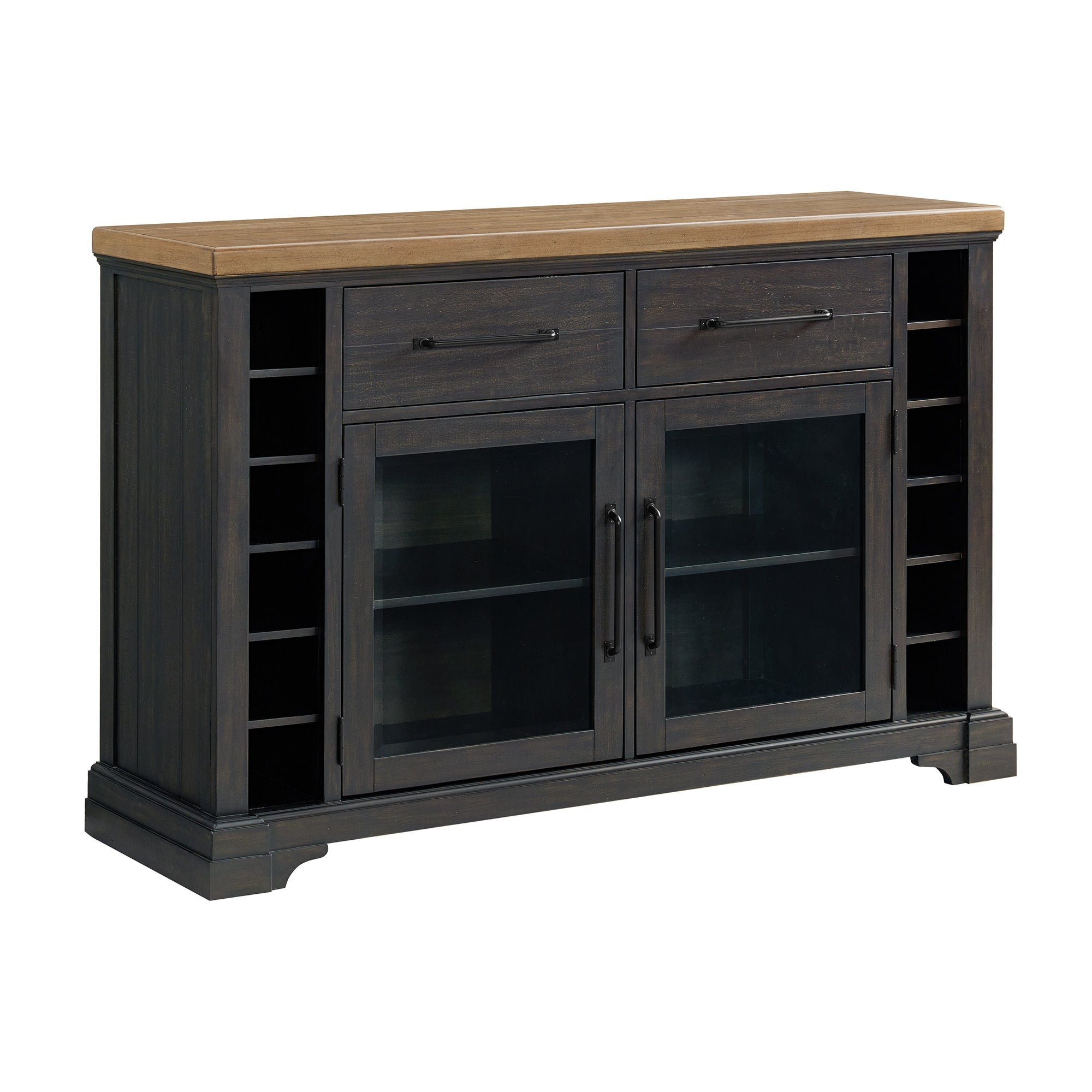 Montrose Server in Espresso and Brown