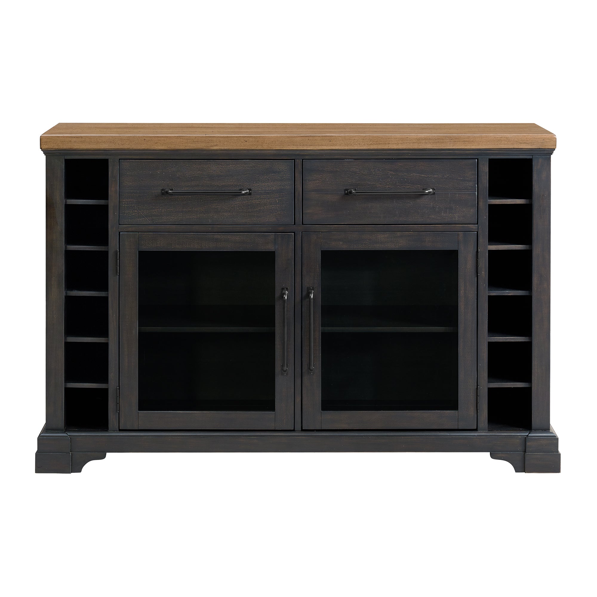 Montrose Server in Espresso and Brown