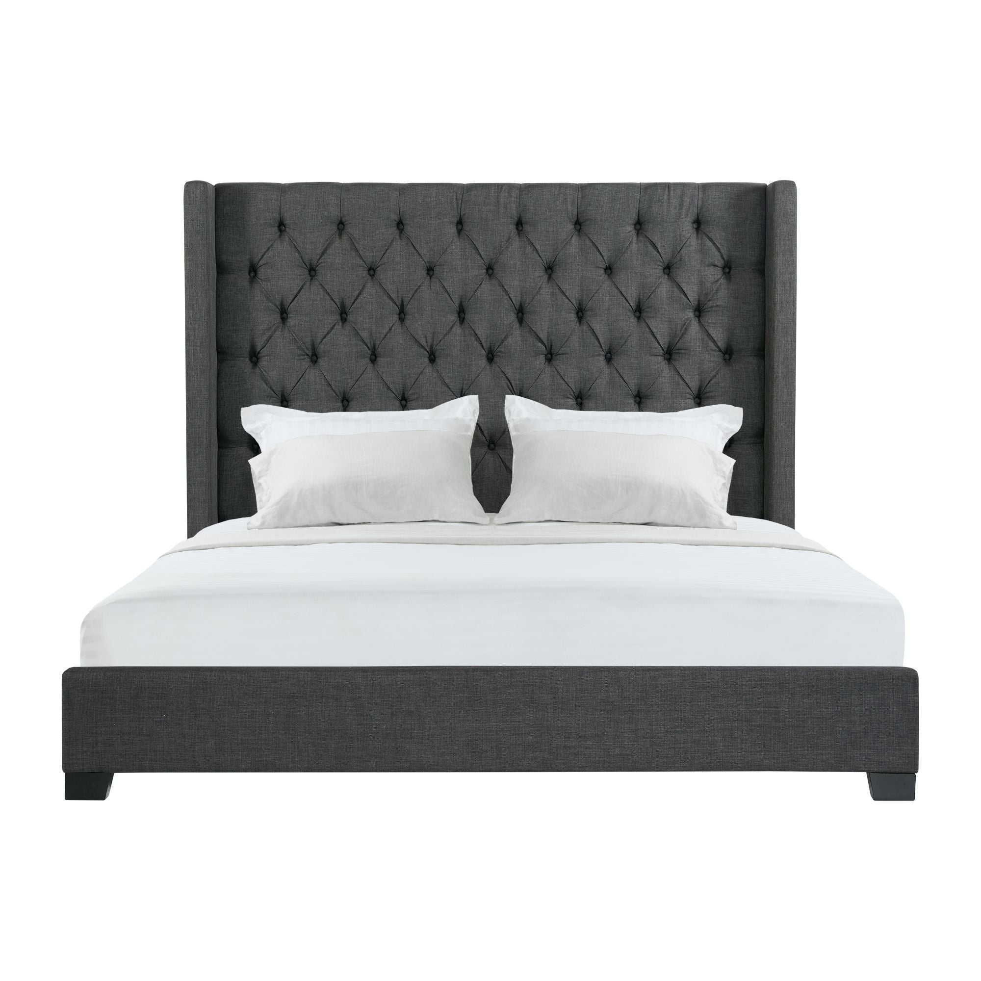 Morrow King Bed in Heirloom Charcoal