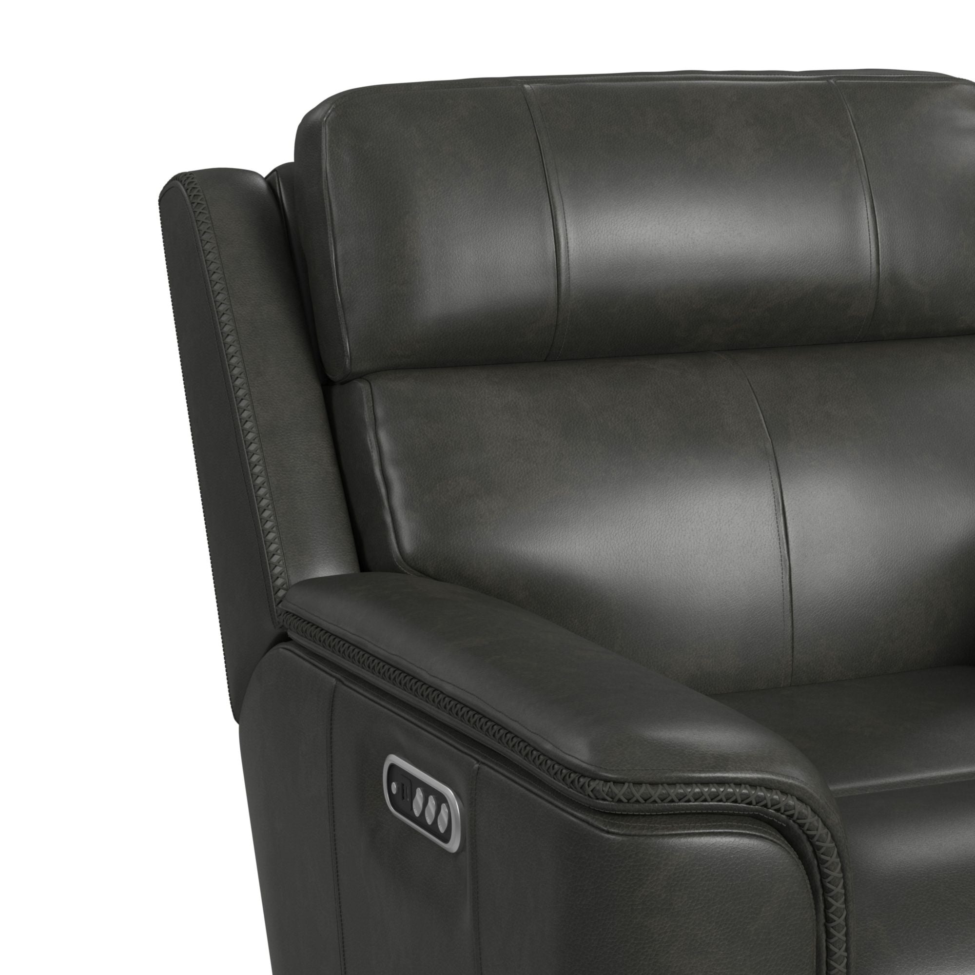 Mustang P3 Sofa with DDT, Wireless Chargerin Aline Anthracite