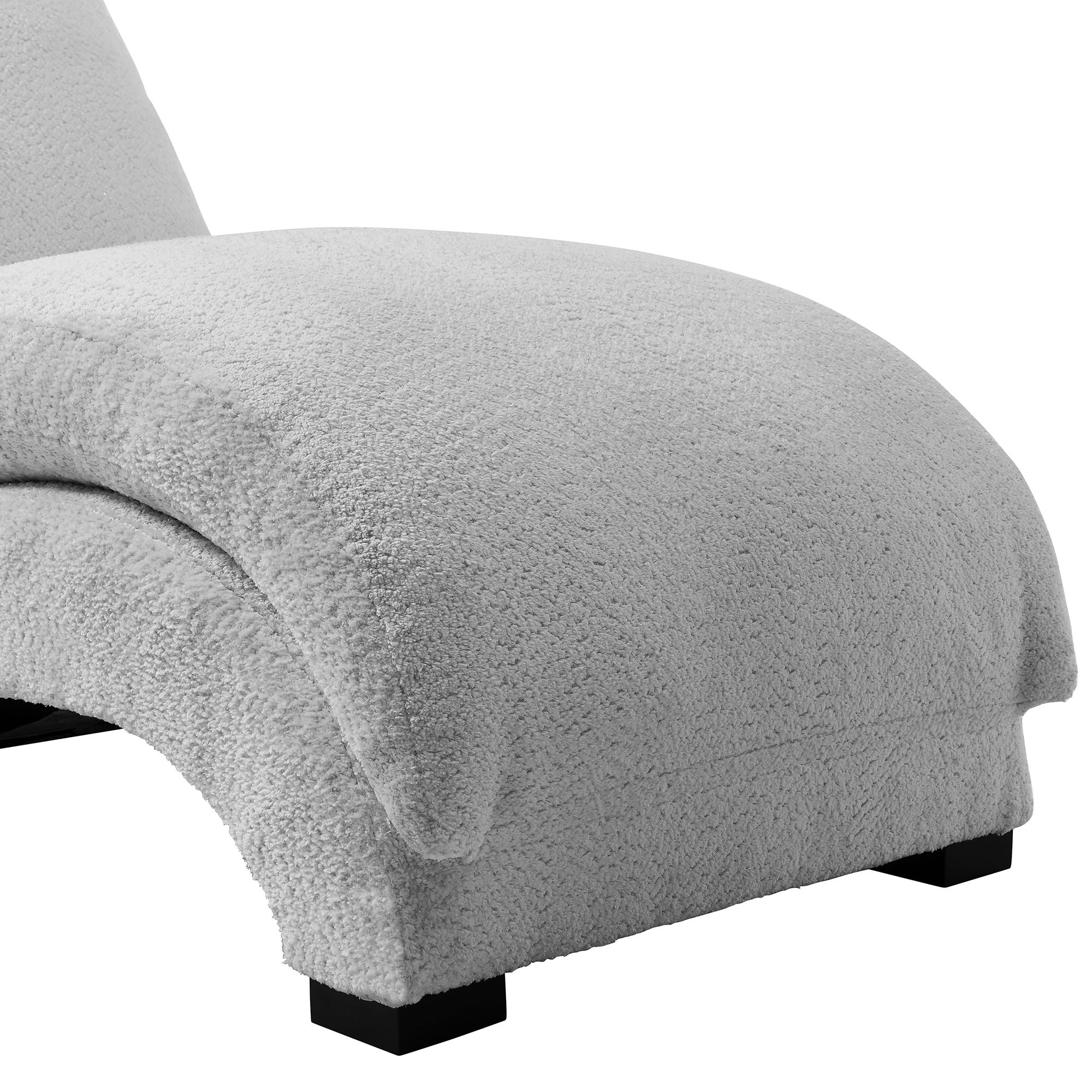 Nori Chaise with Heat Massage, USBC, LED in Glam Fog