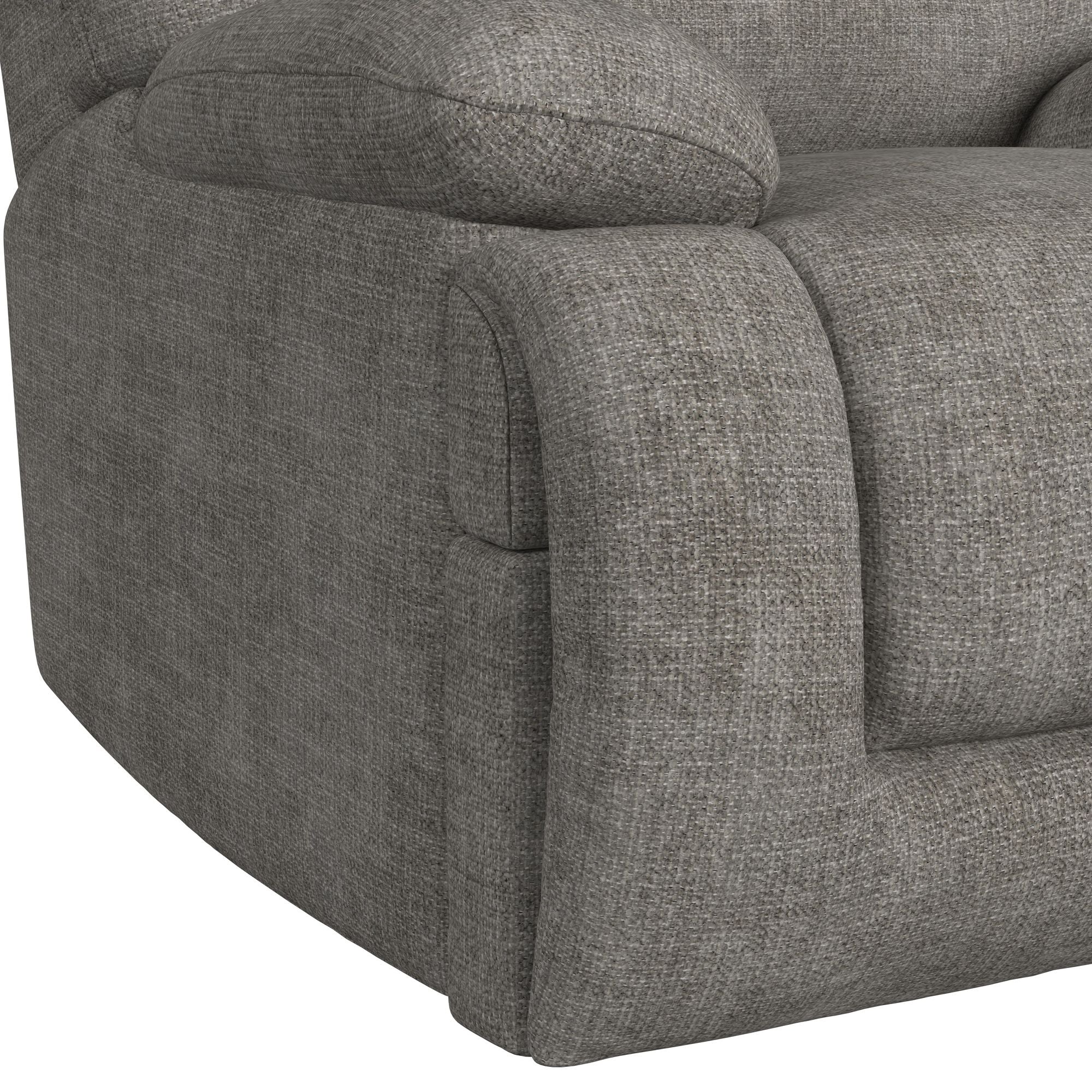 Odessa P3 Recliner W/Heat Massage, zero gravity, memory foam in Amount Grey