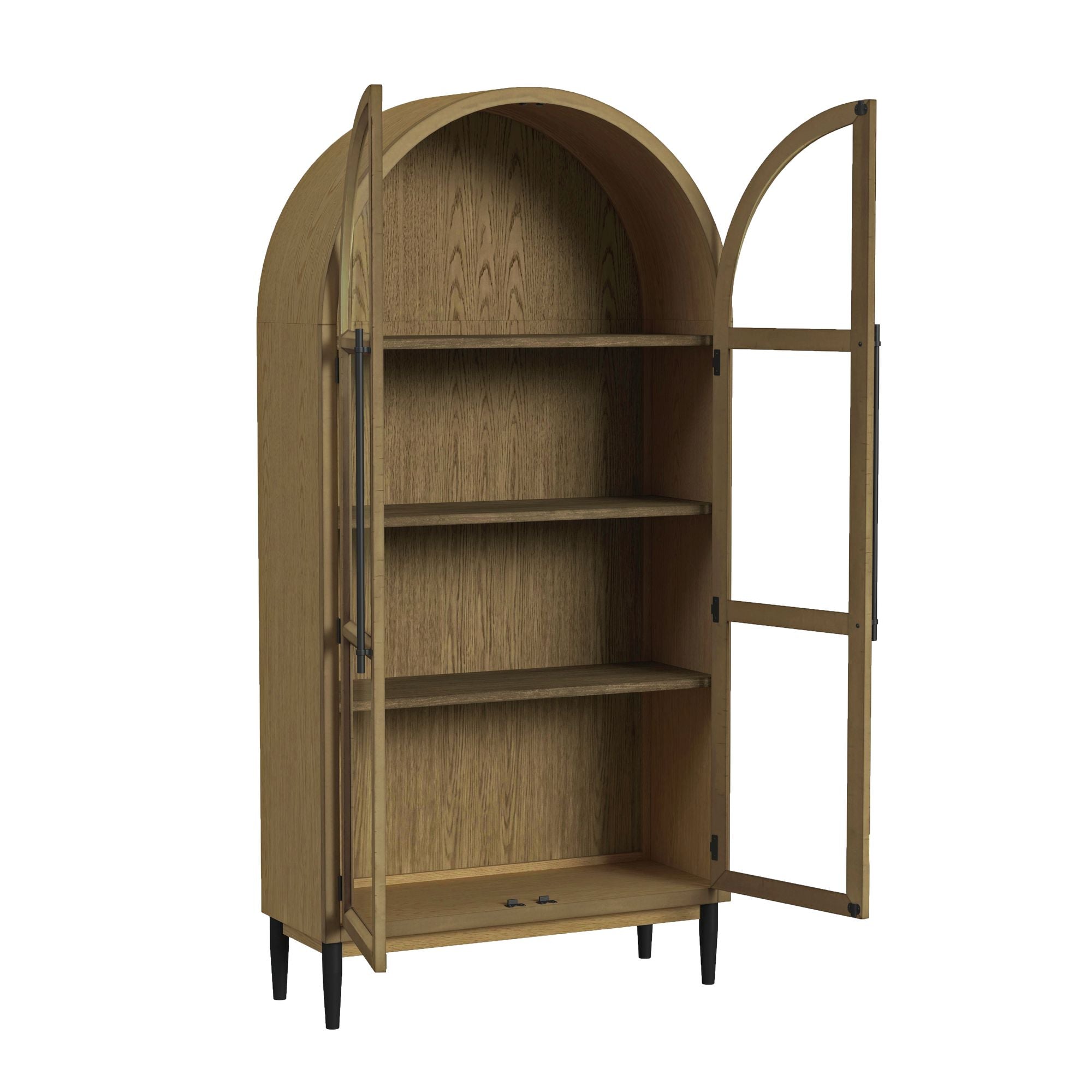 Orion Bookcase in Weathered Oak