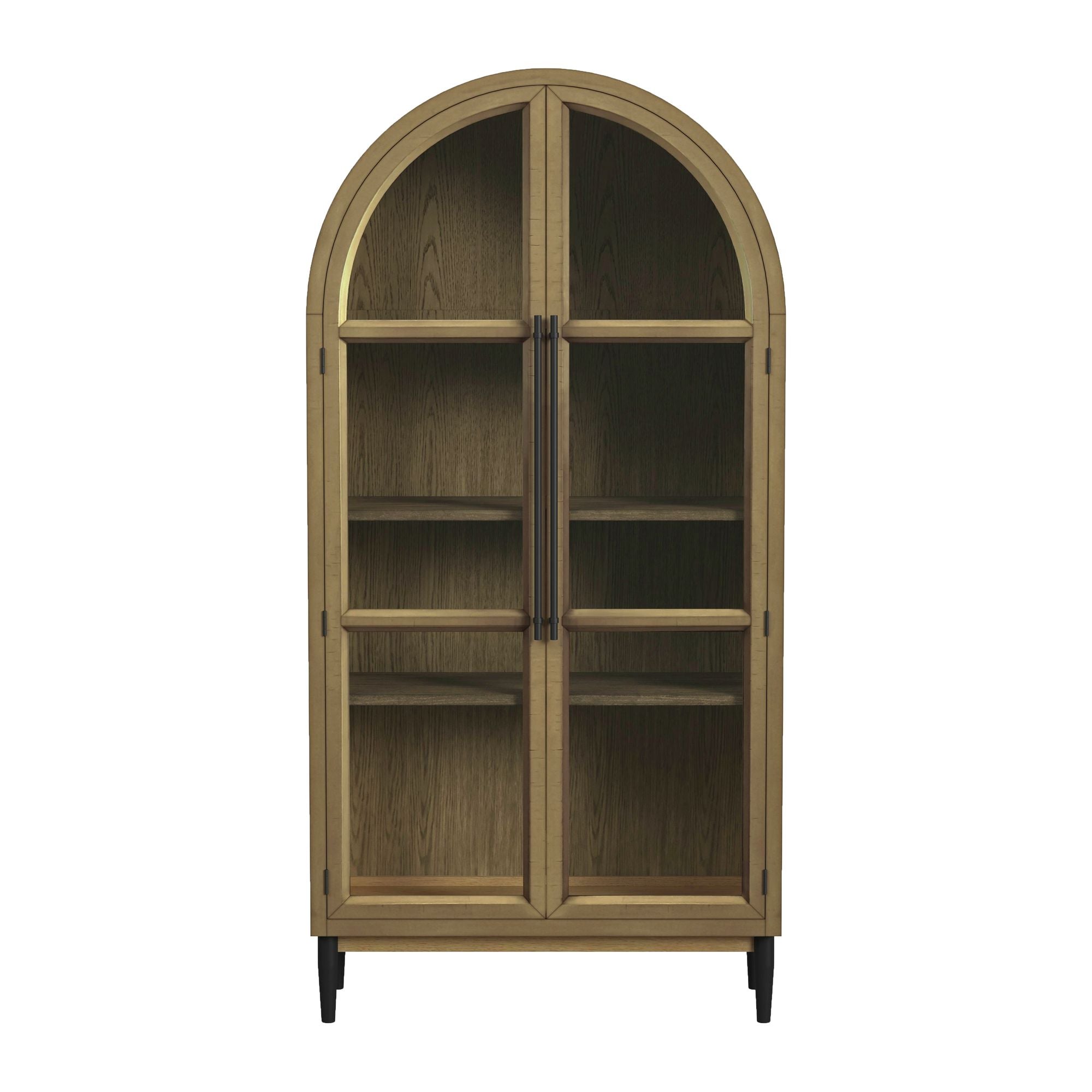 Orion Bookcase in Weathered Oak