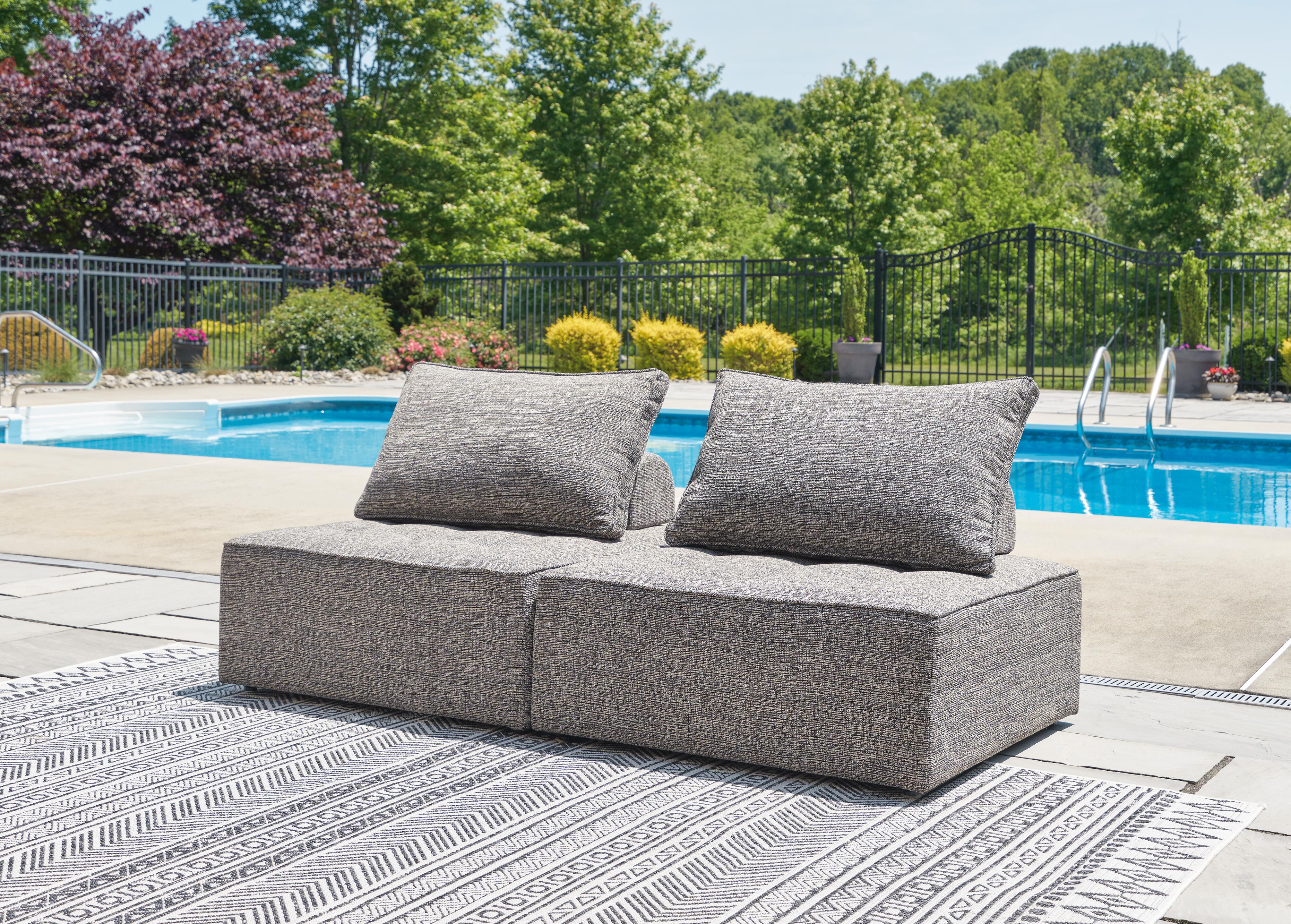 Dar Furniture - Ashley Furniture - Bree Zee 2-Piece Outdoor Sectional - 2-Piece Outdoor Sectional / Brown - P160P3