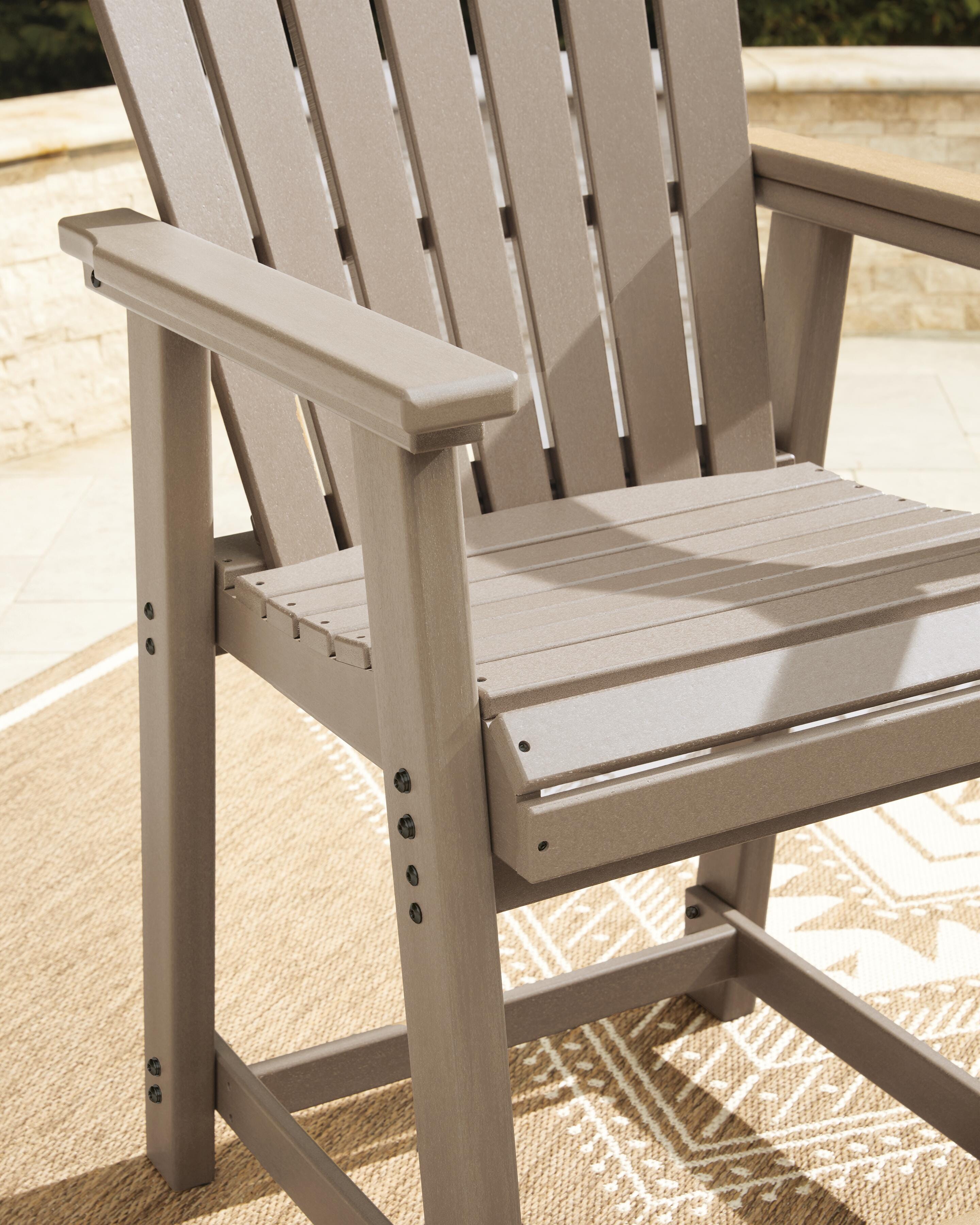 Seacliff Beach Outdoor Counter Height Bar Stool (Set of 2)