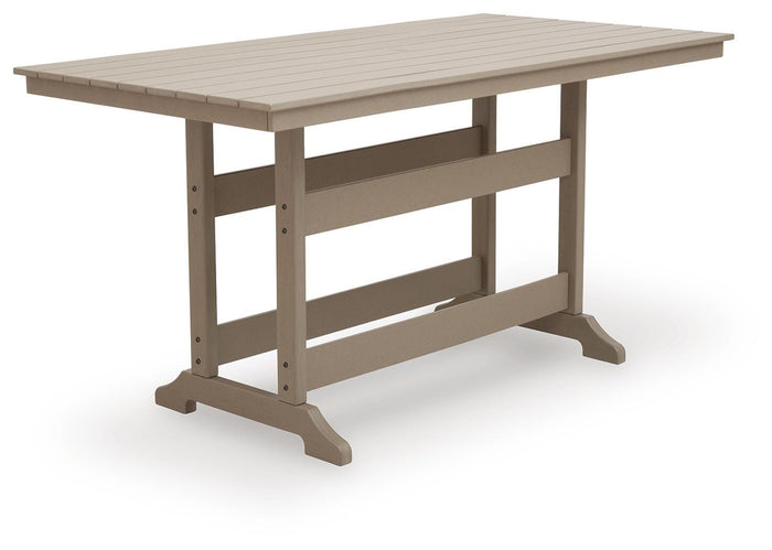 Seacliff Beach Outdoor Counter Height Dining Table