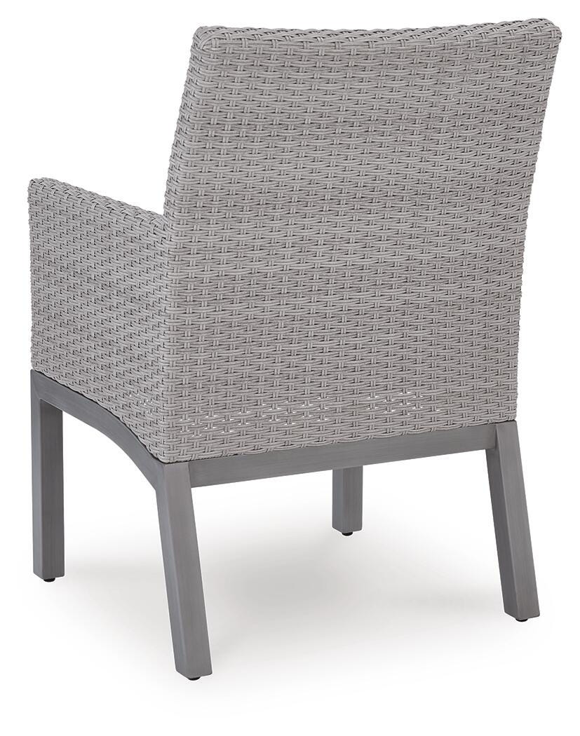 Half Moon Beach Outdoor Arm Chair with Cushion (Set of 2)