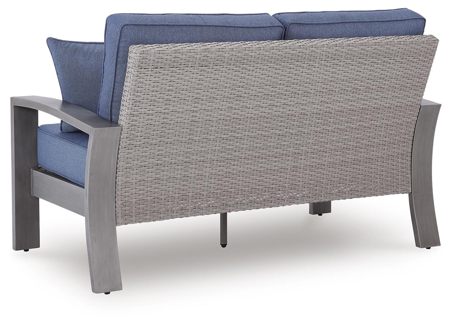 Half Moon Beach Outdoor Loveseat with Cushion