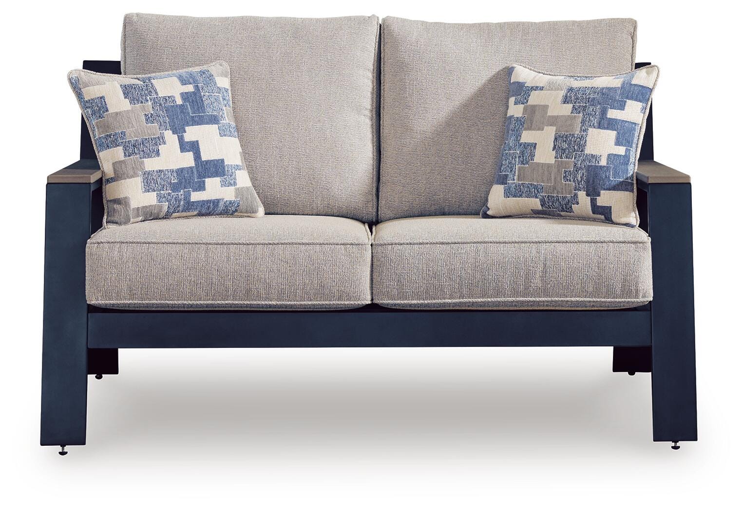 East Beach Outdoor Loveseat with Cushion