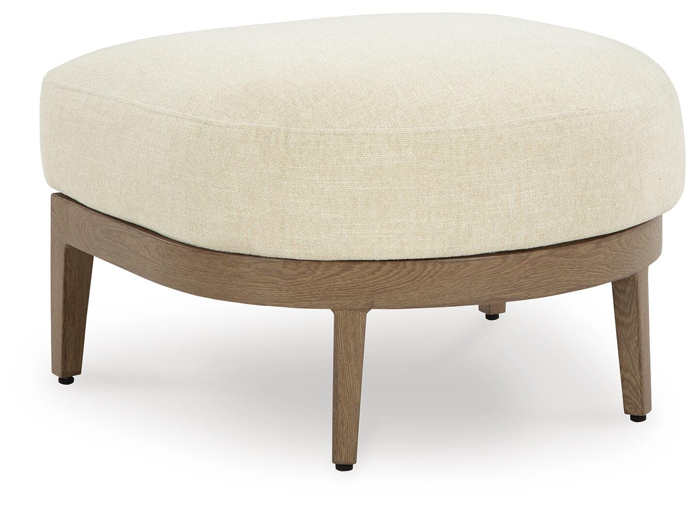 Serene Bay Outdoor Ottoman with Cushion