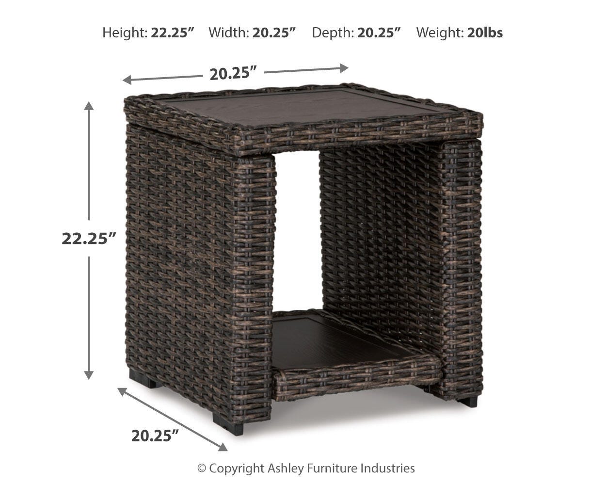 Grasson Lane End Table