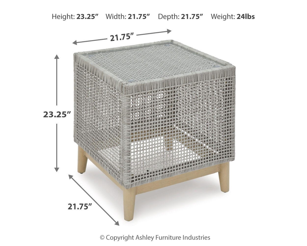 Seton Creek Outdoor End Table