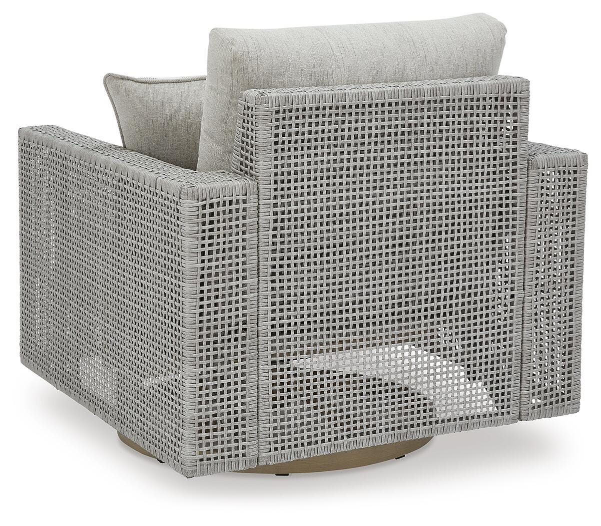 Seton Creek Outdoor Swivel Lounge with Cushion