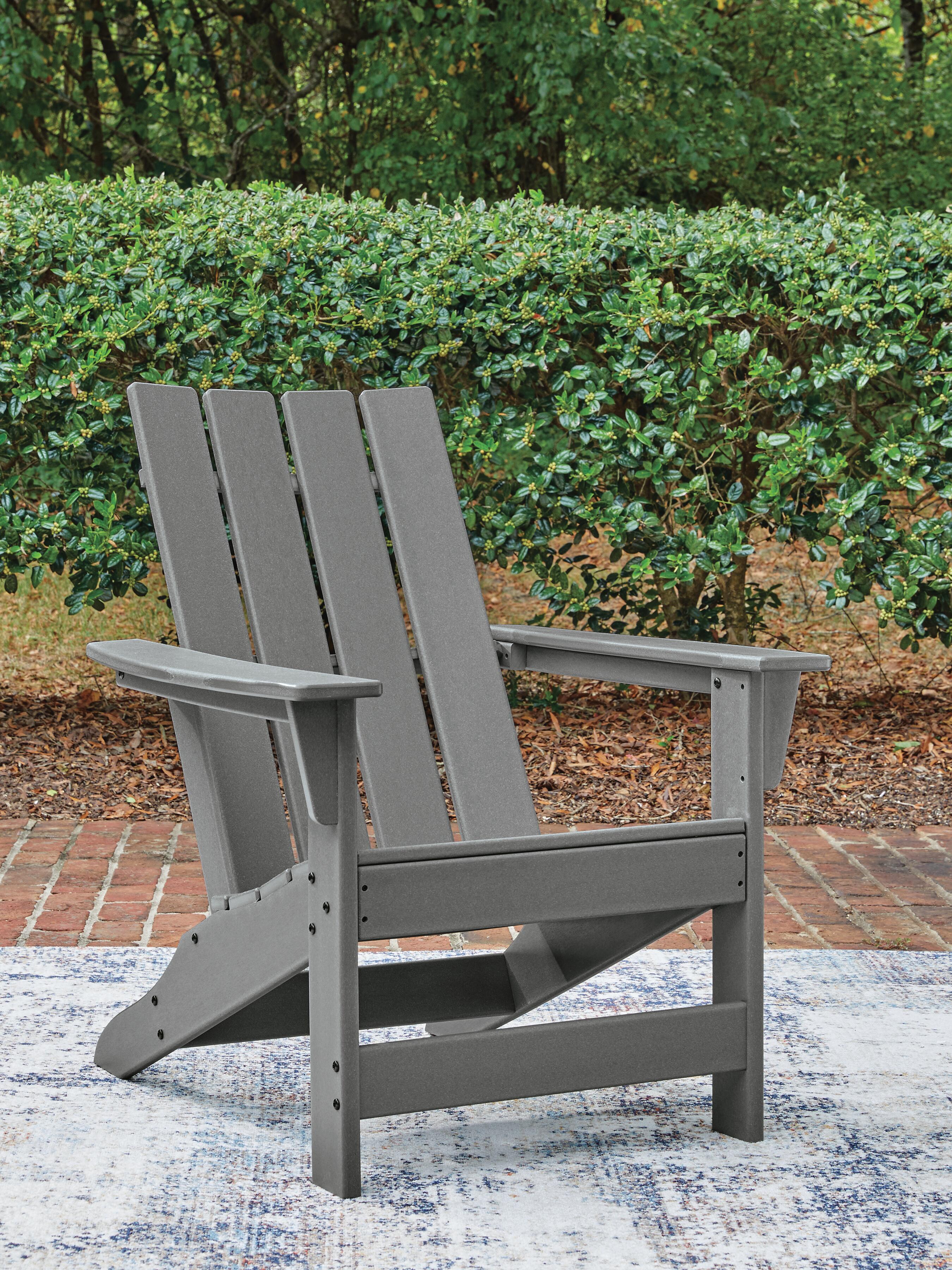 Dar Furniture - Ashley Furniture - Cove Beach Adirondack Chair - Adirondack Chair / Gray - PCP803-898