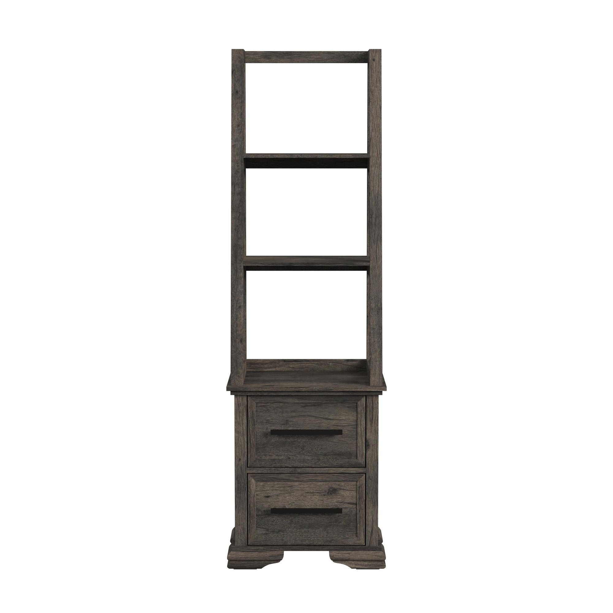 Park Ridge Side Piers in Charcoal