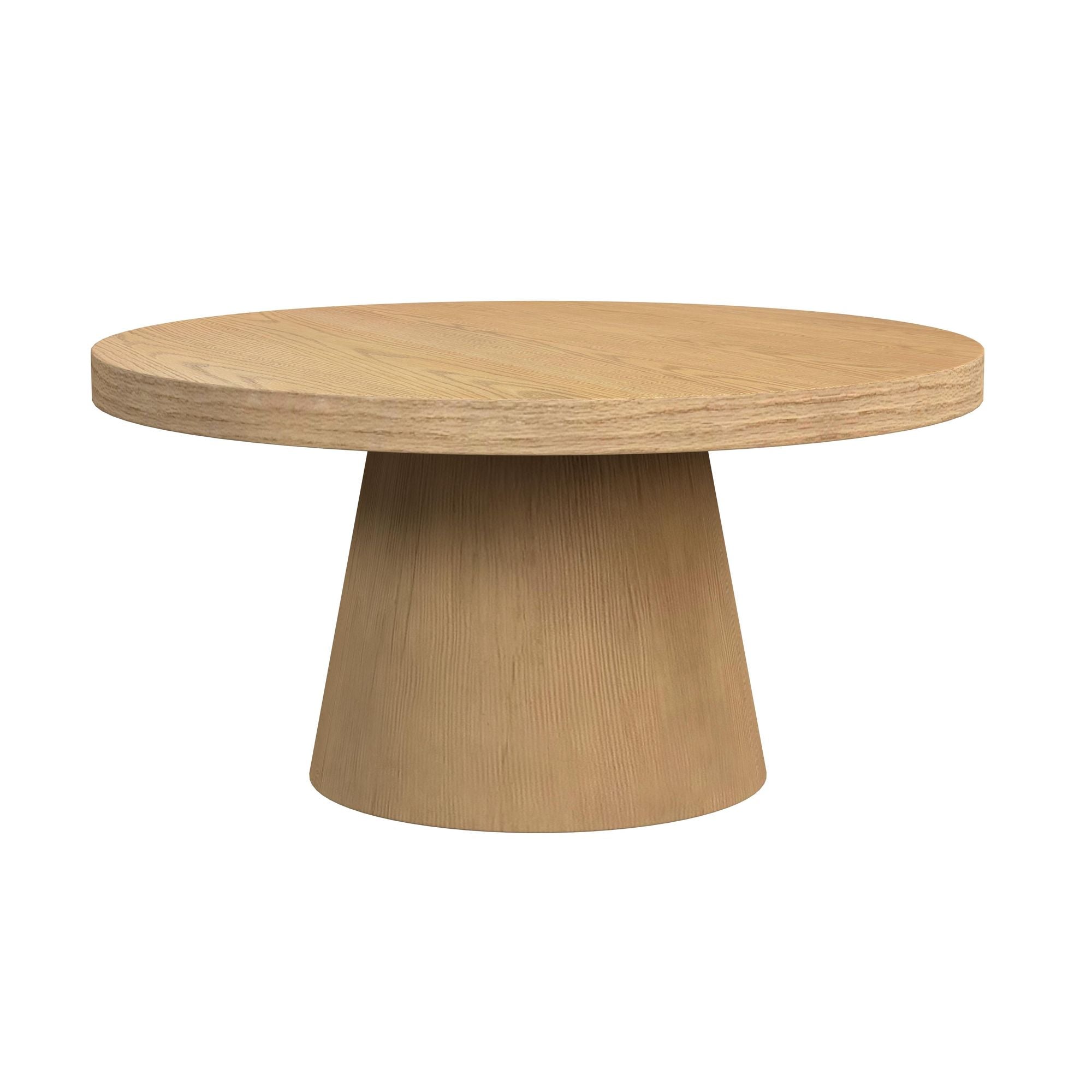 Portland Round Coffee Table in Natural