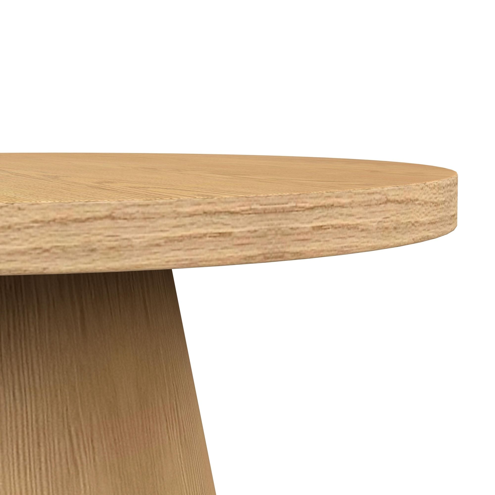 Portland Round Coffee Table in Natural