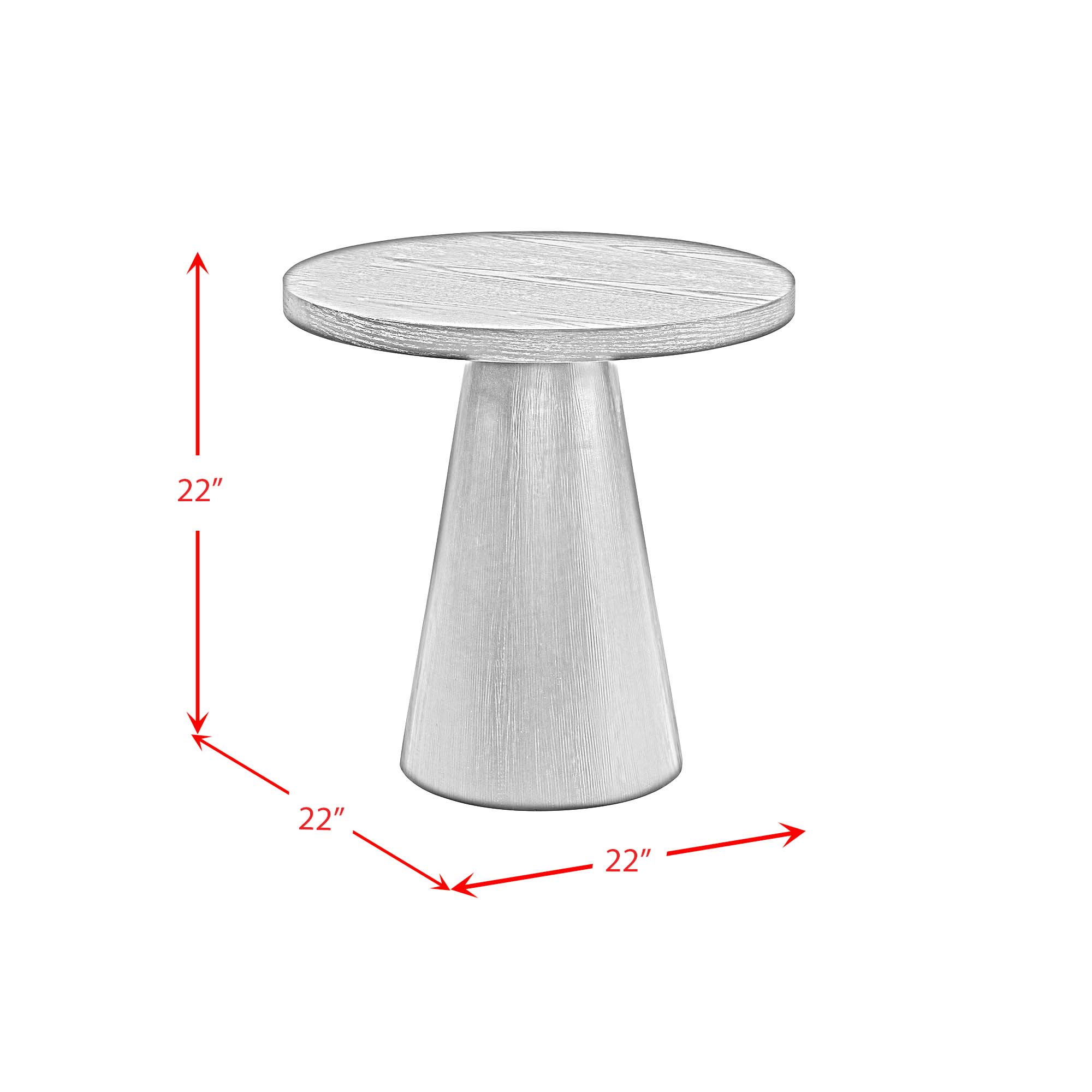 Portland End Table in Natural