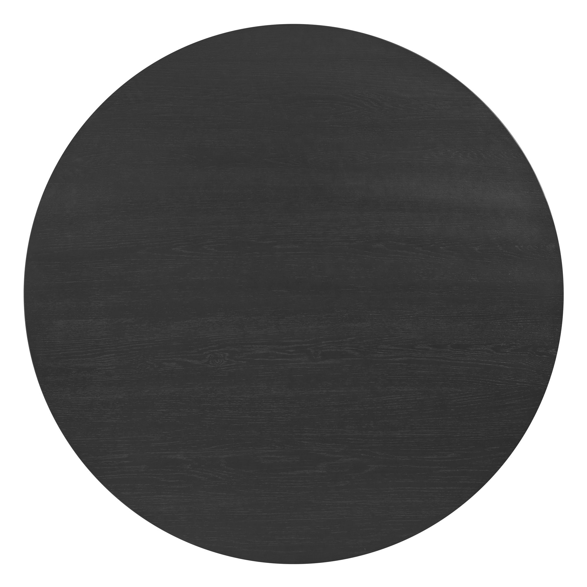Portland Round Dining Table in Black