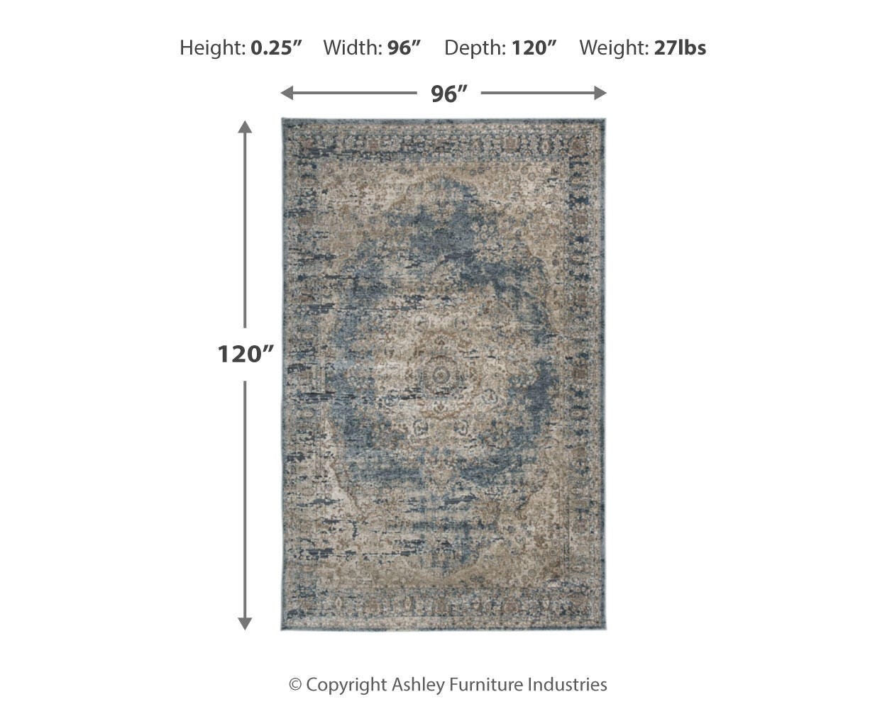 South 8' x 10' Rug