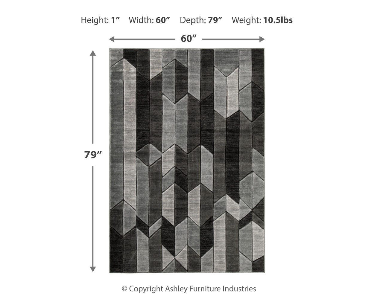 Chayse 5' x 6'7" Rug