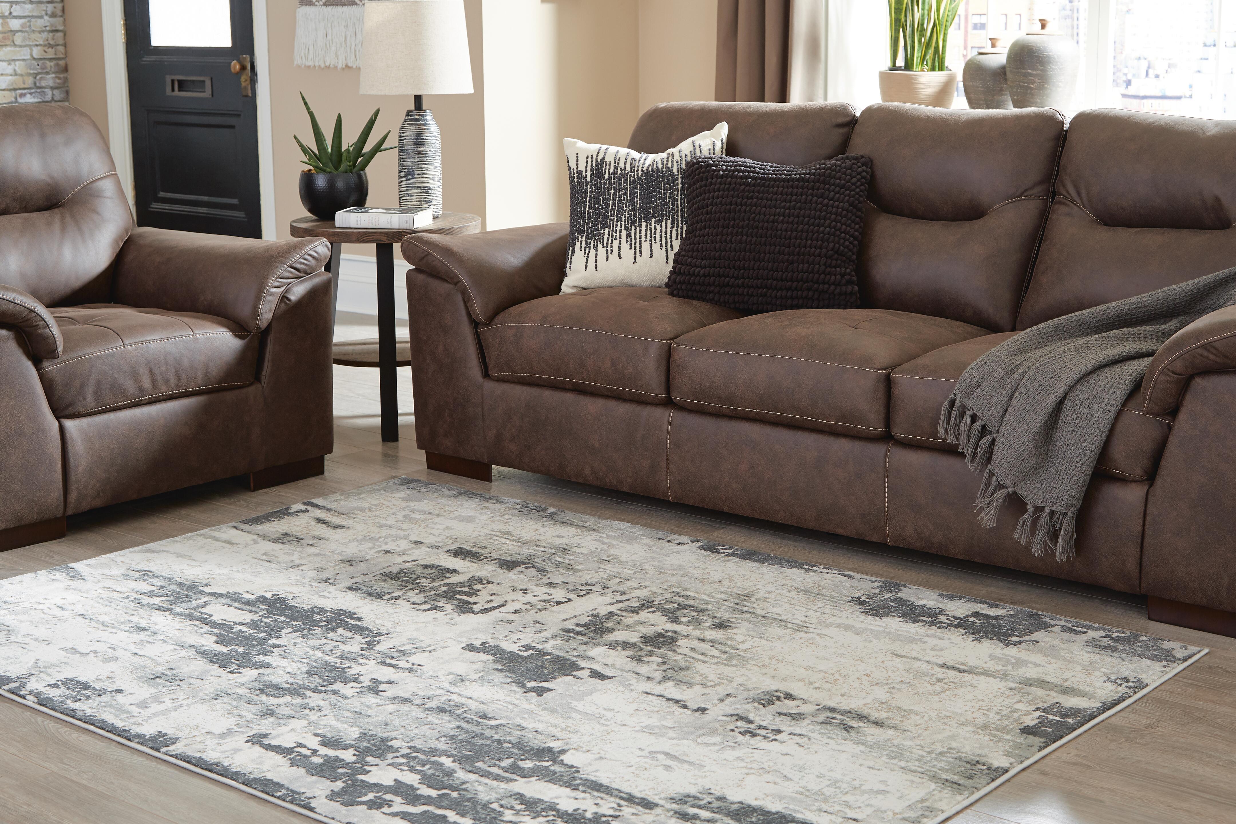 Dar Furniture - Ashley Furniture - Mazatl 5'3" x 7'3" Rug - 5'3" x 7'3" Rug / Multi - R403762