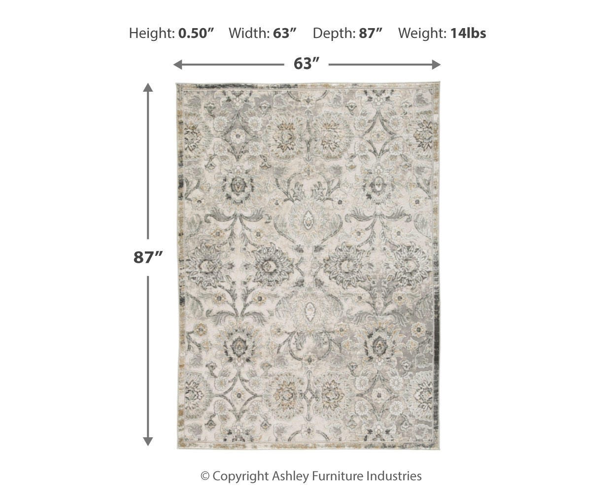 Kilkenny 5'3" x 7'3" Rug