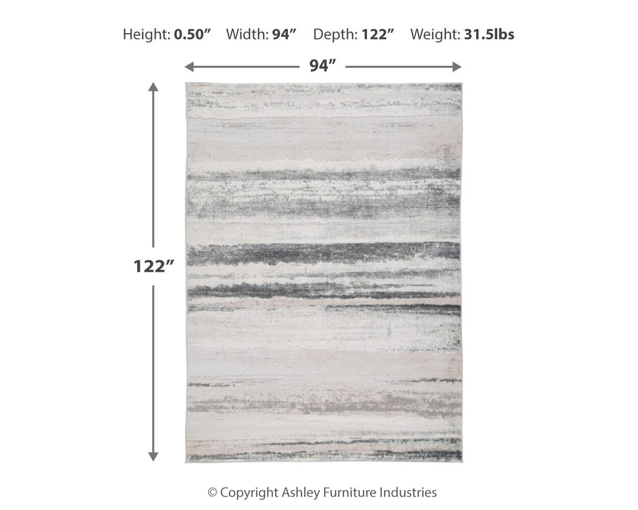 Abanett 7'10" x 10'2" Rug