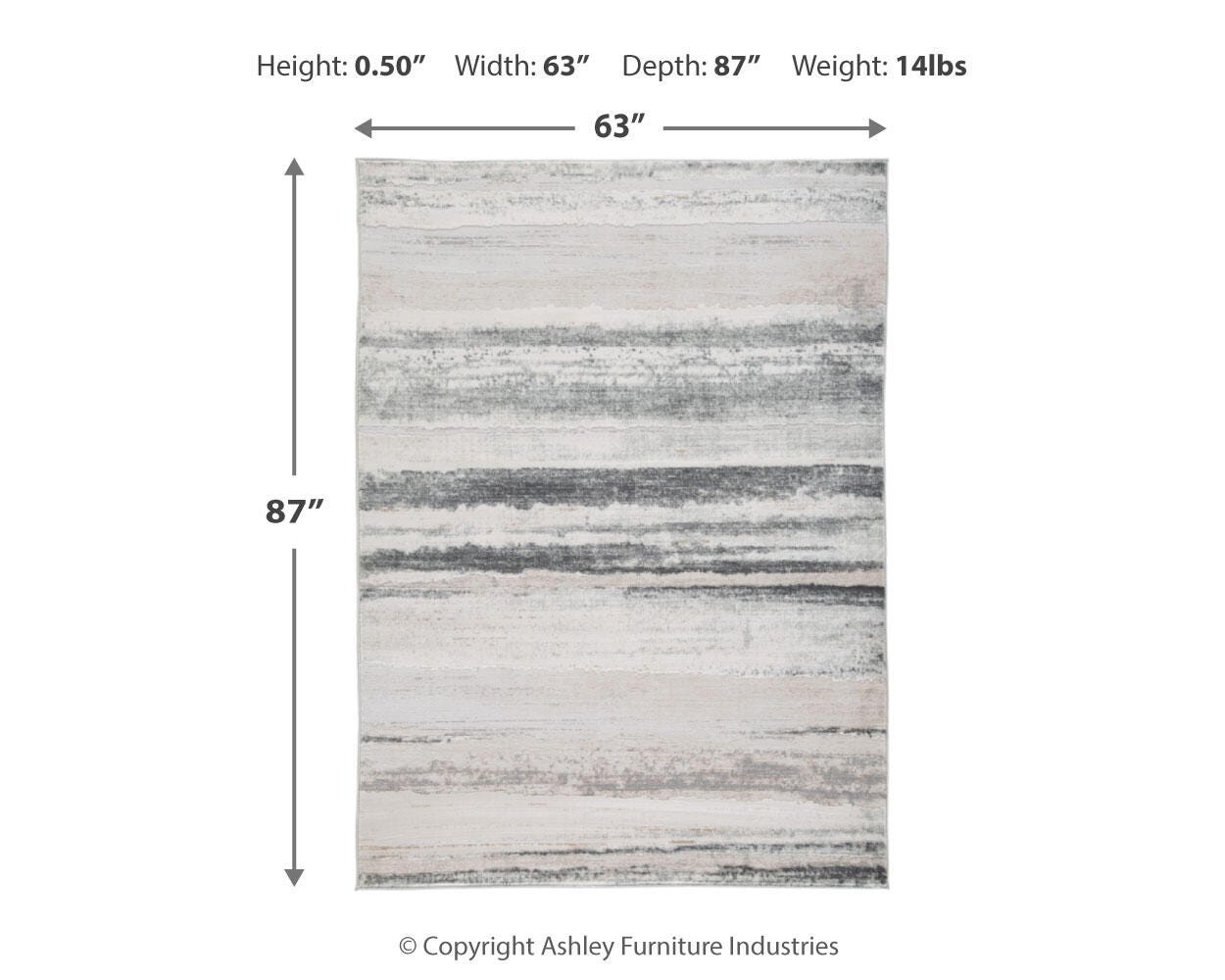 Abanett 5'3" x 7'3" Rug