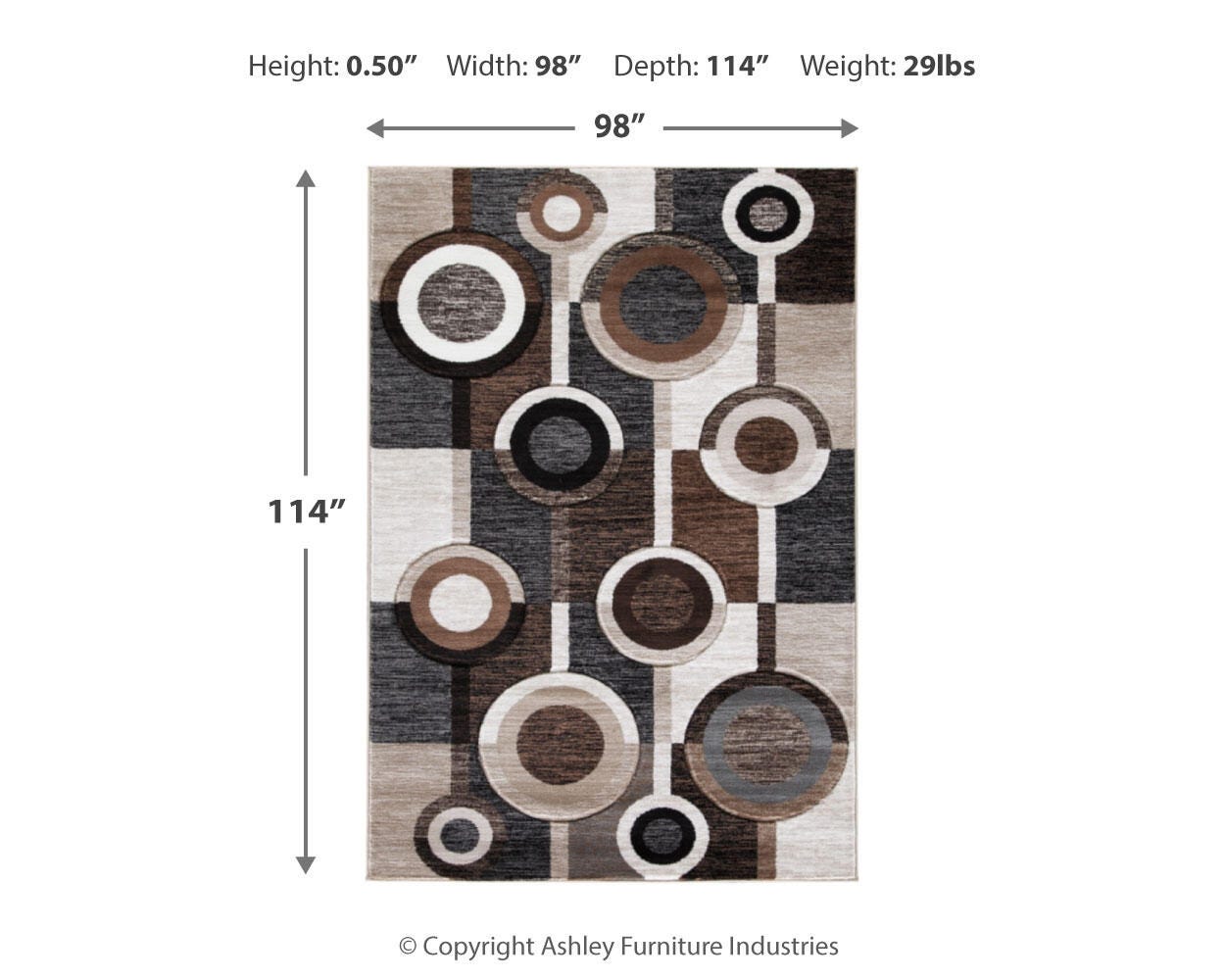 Guintte 8'2" x 9'6" Rug