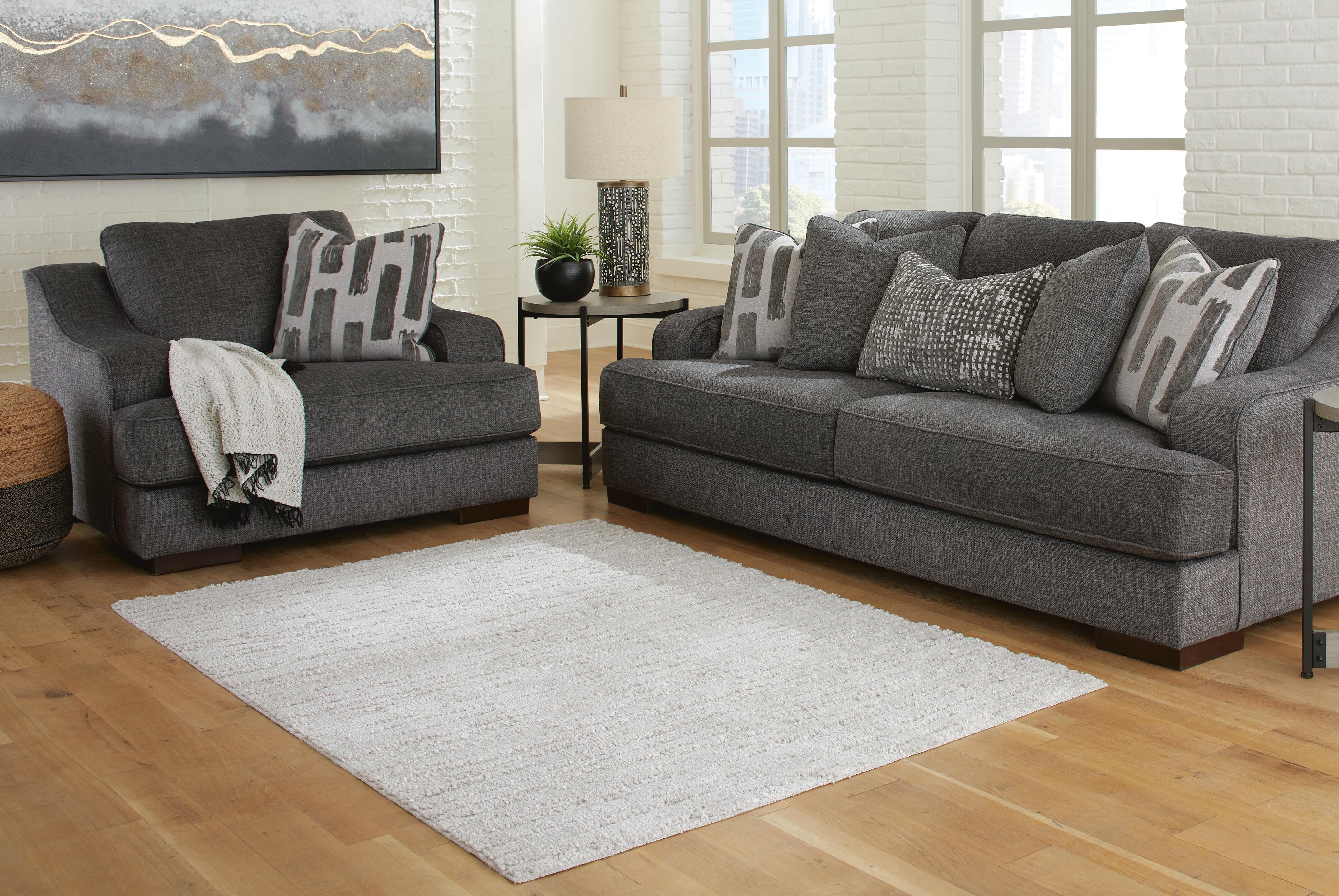 Dar Furniture - Ashley Furniture - Ivygail 5' x 7' Rug - 5' x 7' Rug / Gray - R404512