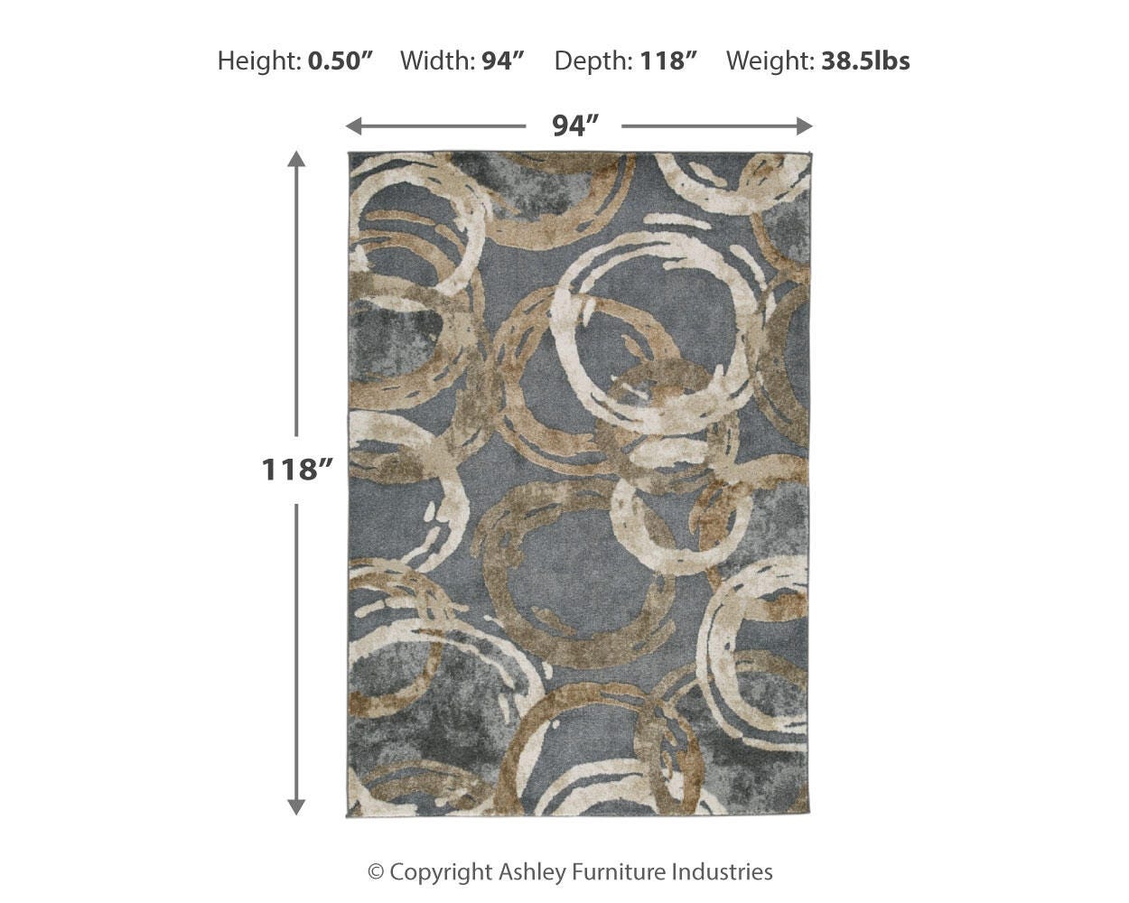 Faelyn 7'10" x 9'10" Rug