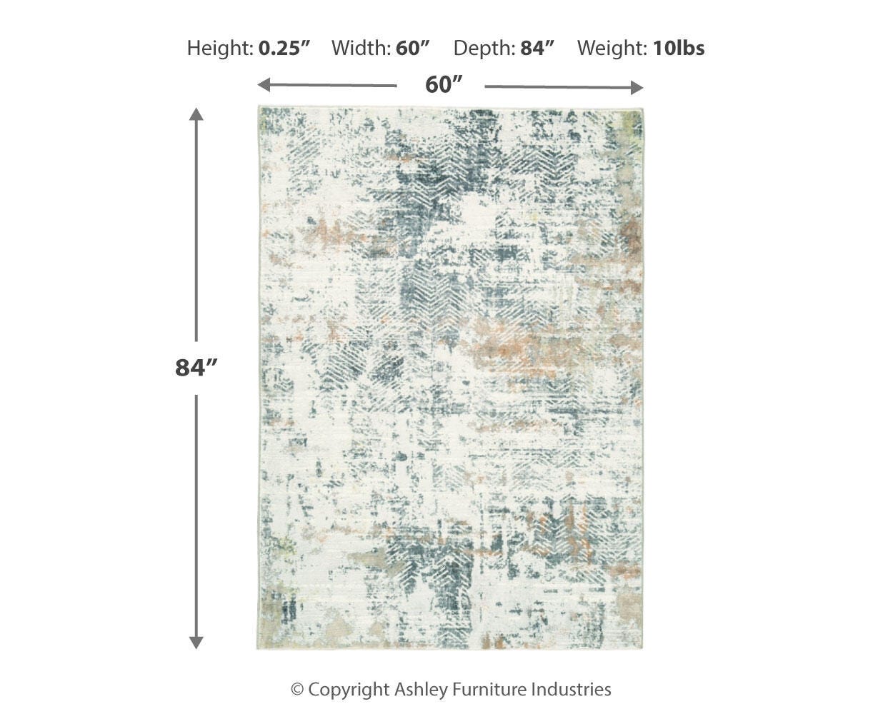 Redlings 5' x 7' Rug