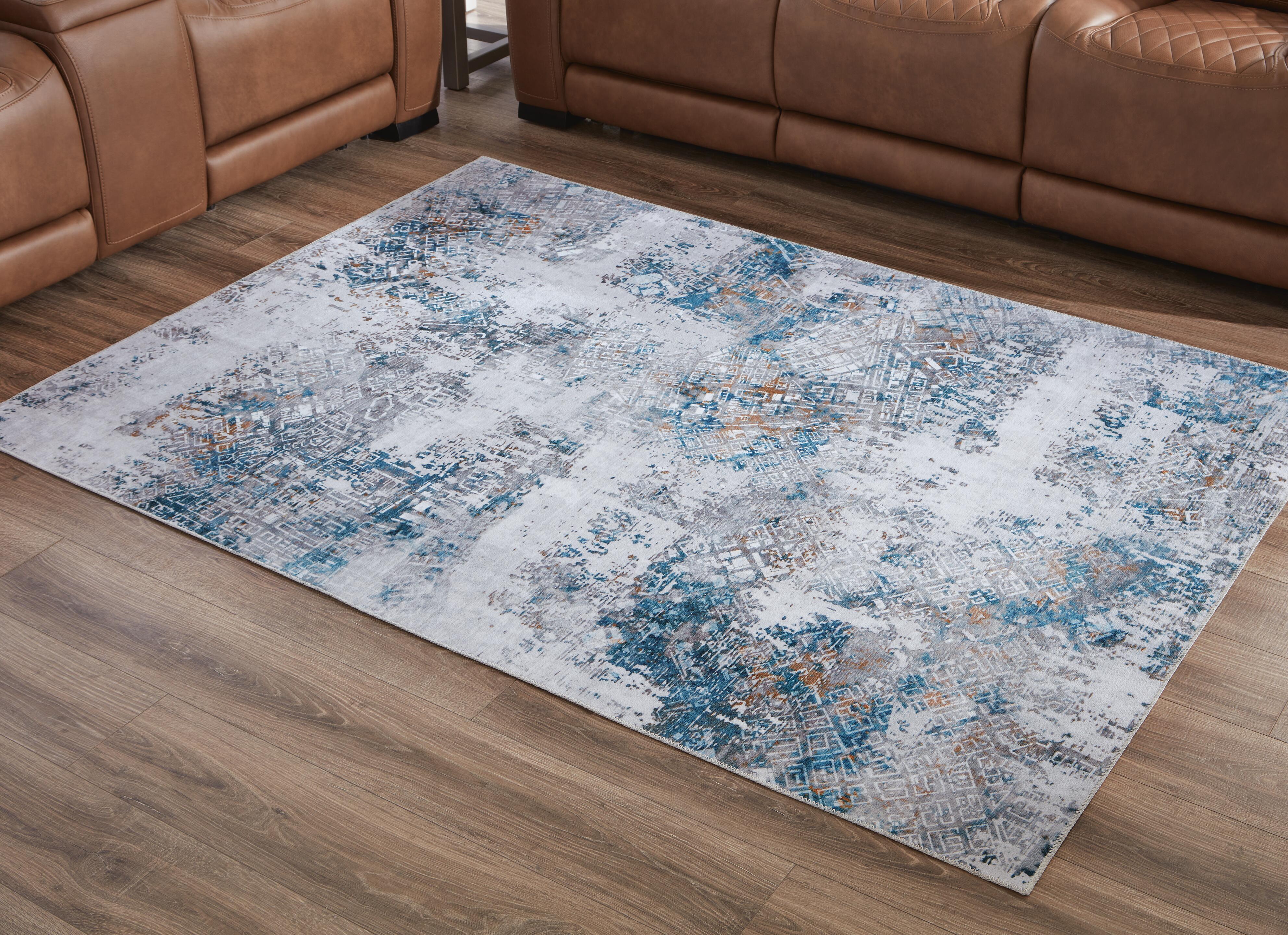 Dar Furniture - Ashley Furniture - Garyard 5' x 7' Washable Rug - 5' x 7' Washable Rug / Multi - R405772
