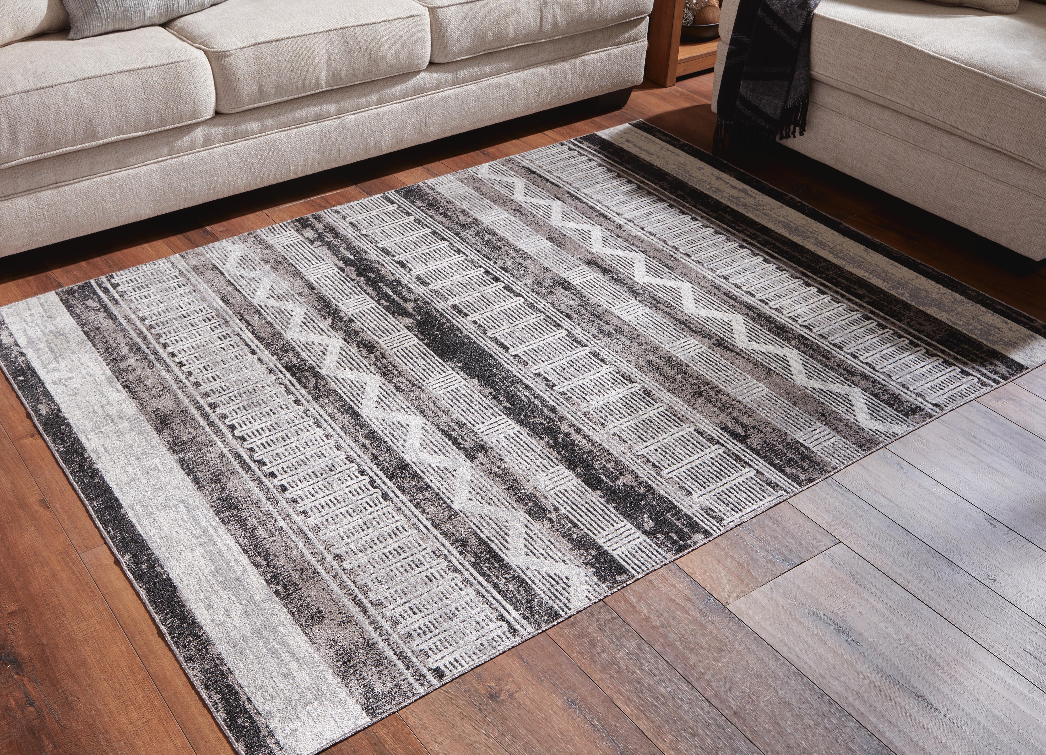 Dar Furniture - Ashley Furniture - Henchester 5' x 7' Washable Rug - 5' x 7' Washable Rug / Multi - R405992