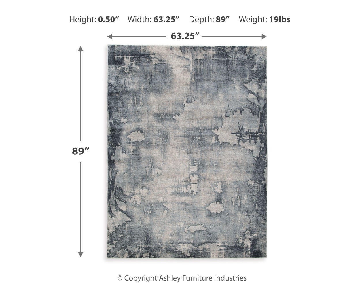 Langrich 5'3" x 7'3" Rug